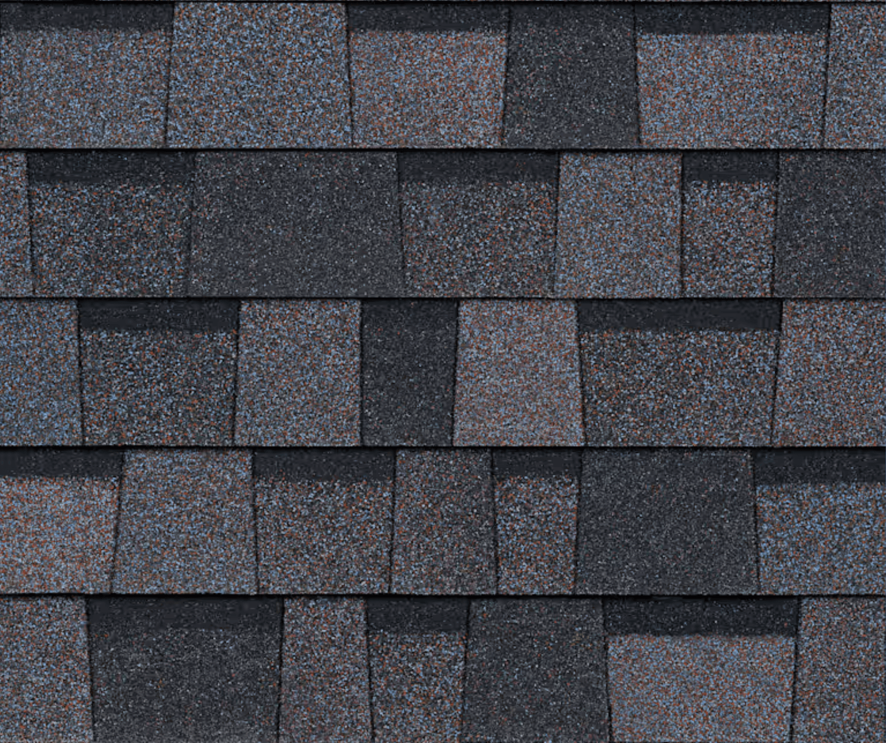 Full-bleed swatch image of Owens Corning TruDefinition Duration shingles in Midnight Plum color.