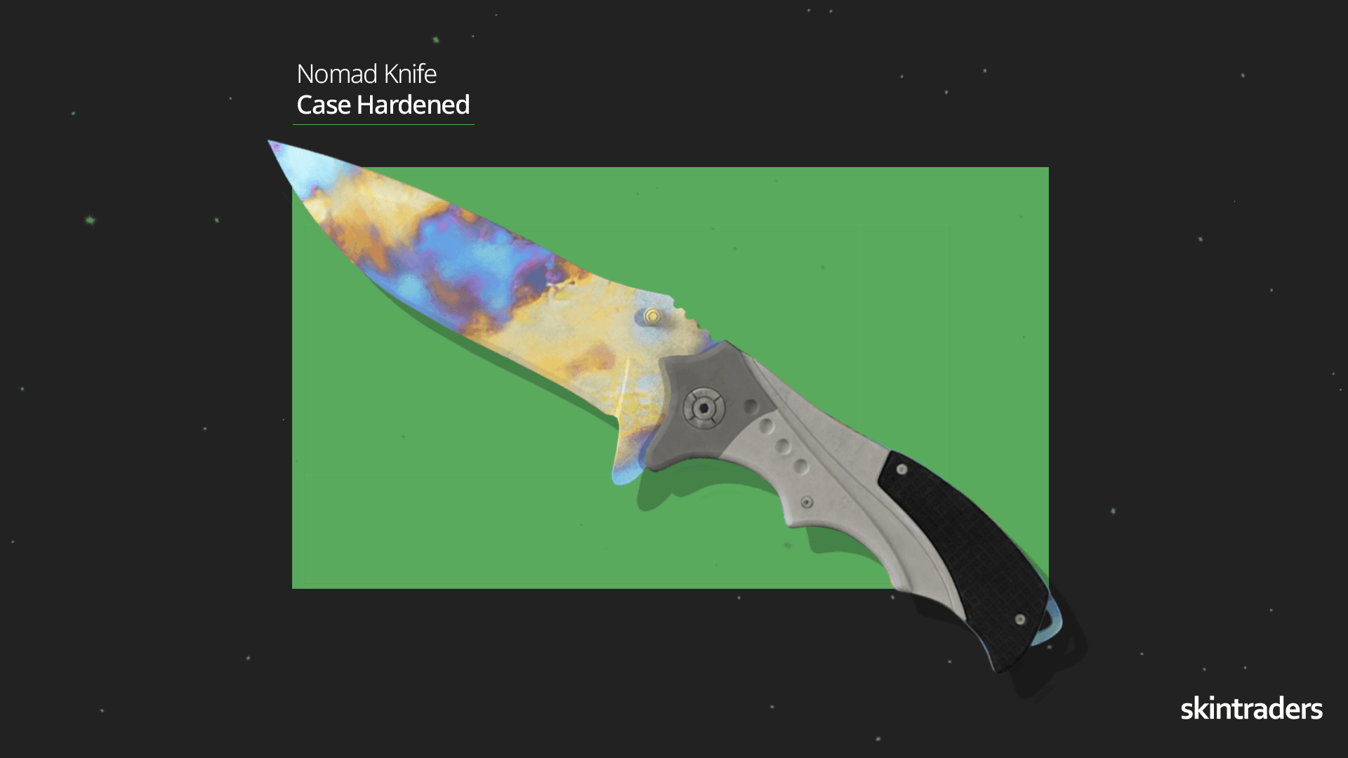 Nomad Knife Case Hardened Skin Showcase