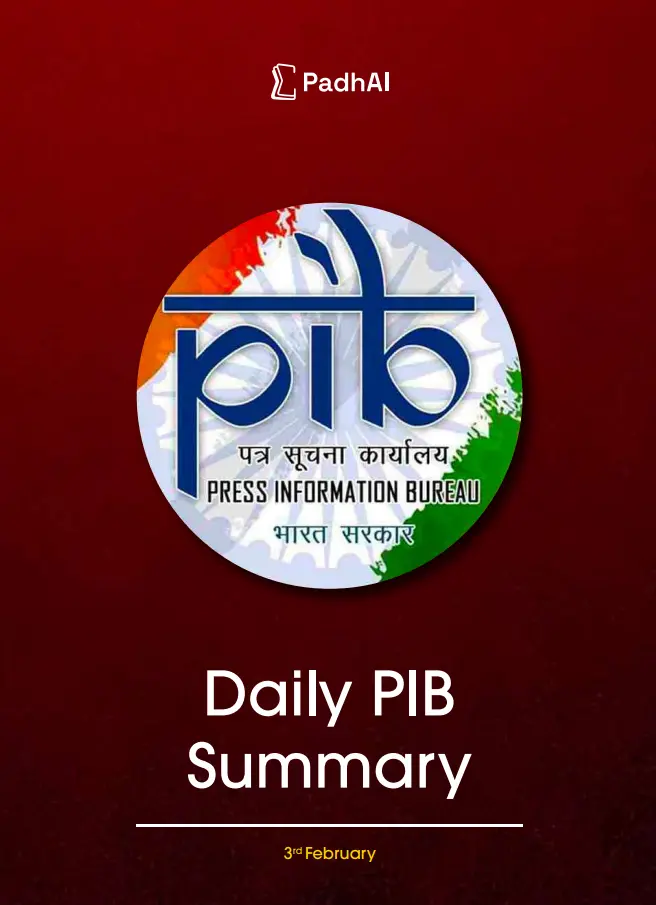 3rd February, 2026 Daily PIB Summary Donwload