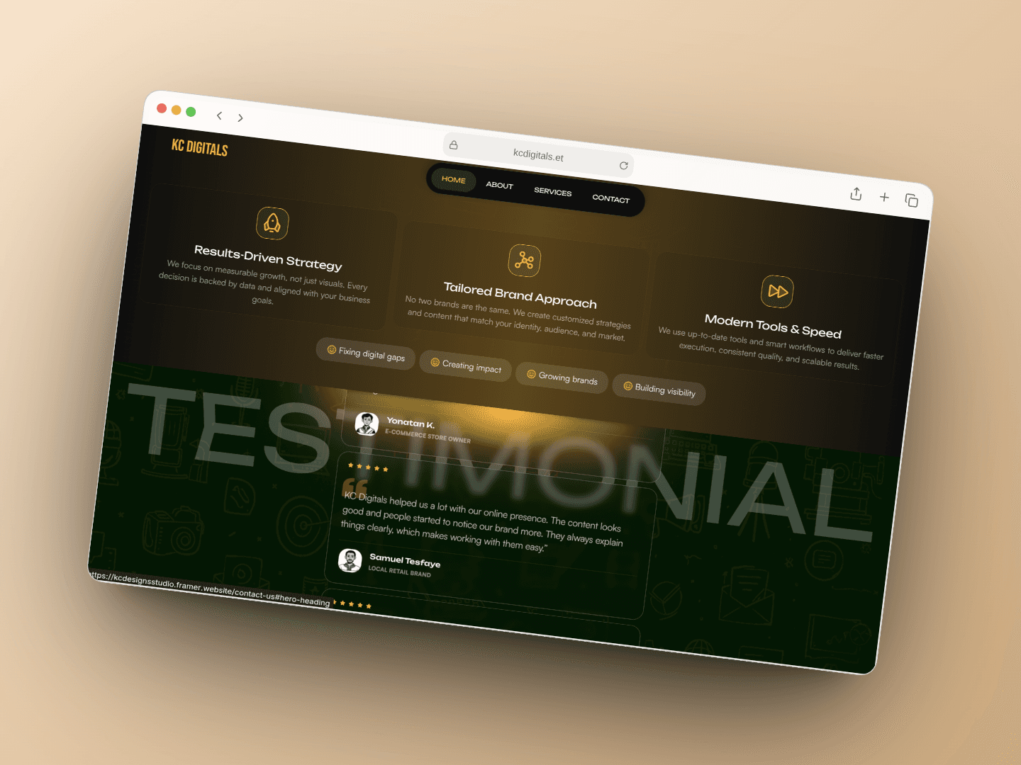 a man holding a cocktail