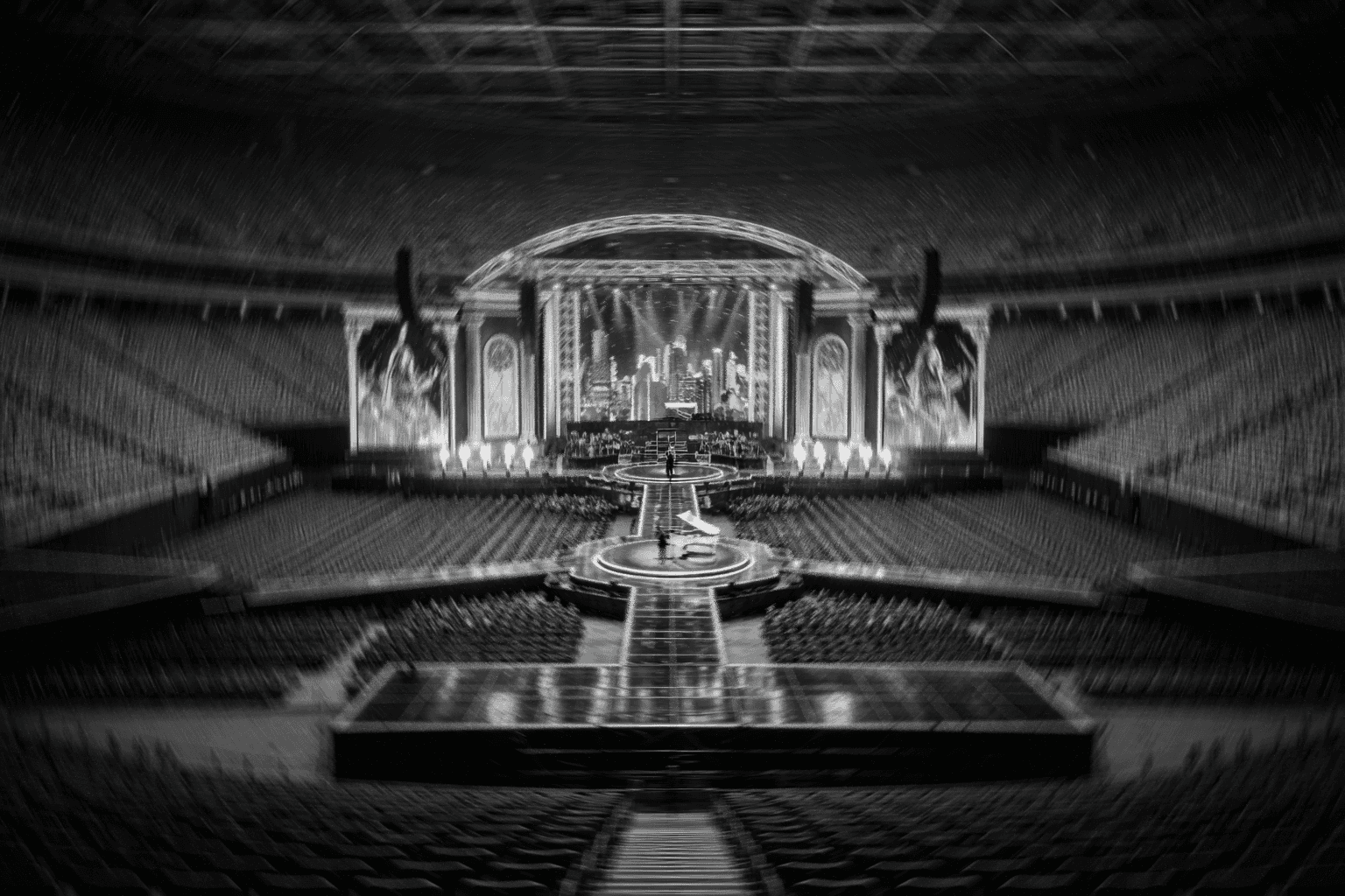 audience in a conference