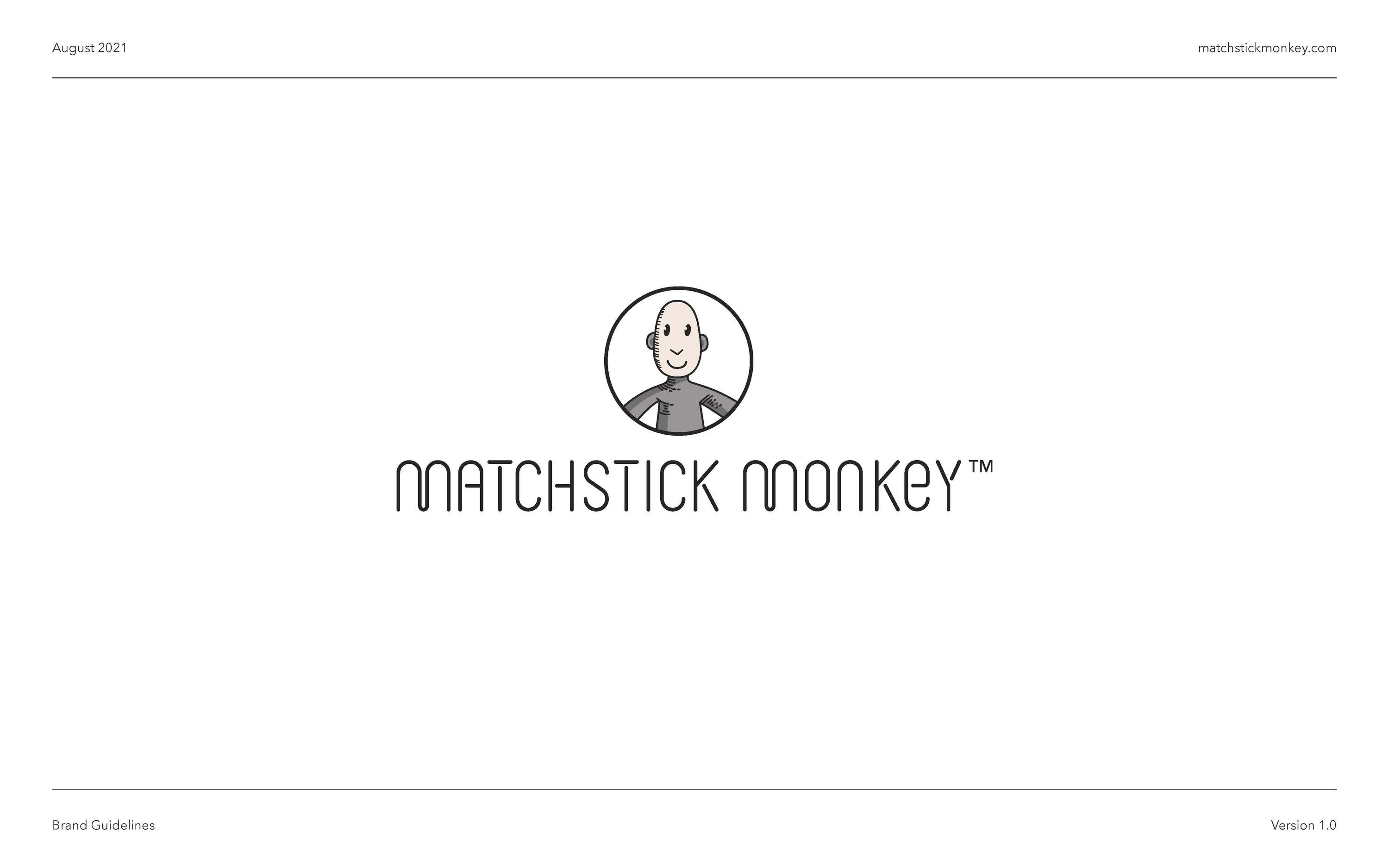 Matchstick Monkey's brand guidelines