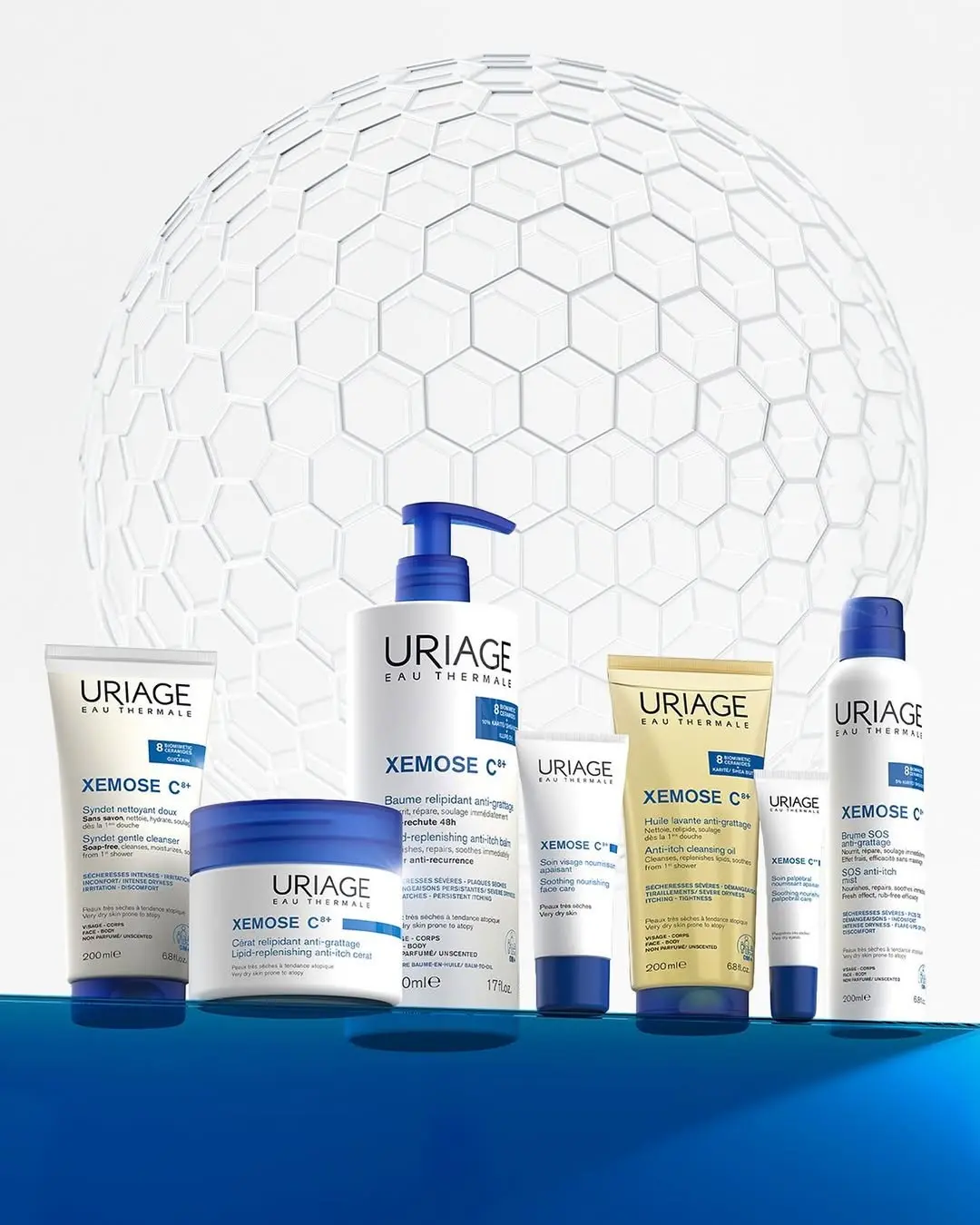 Uriage photo packshot produits