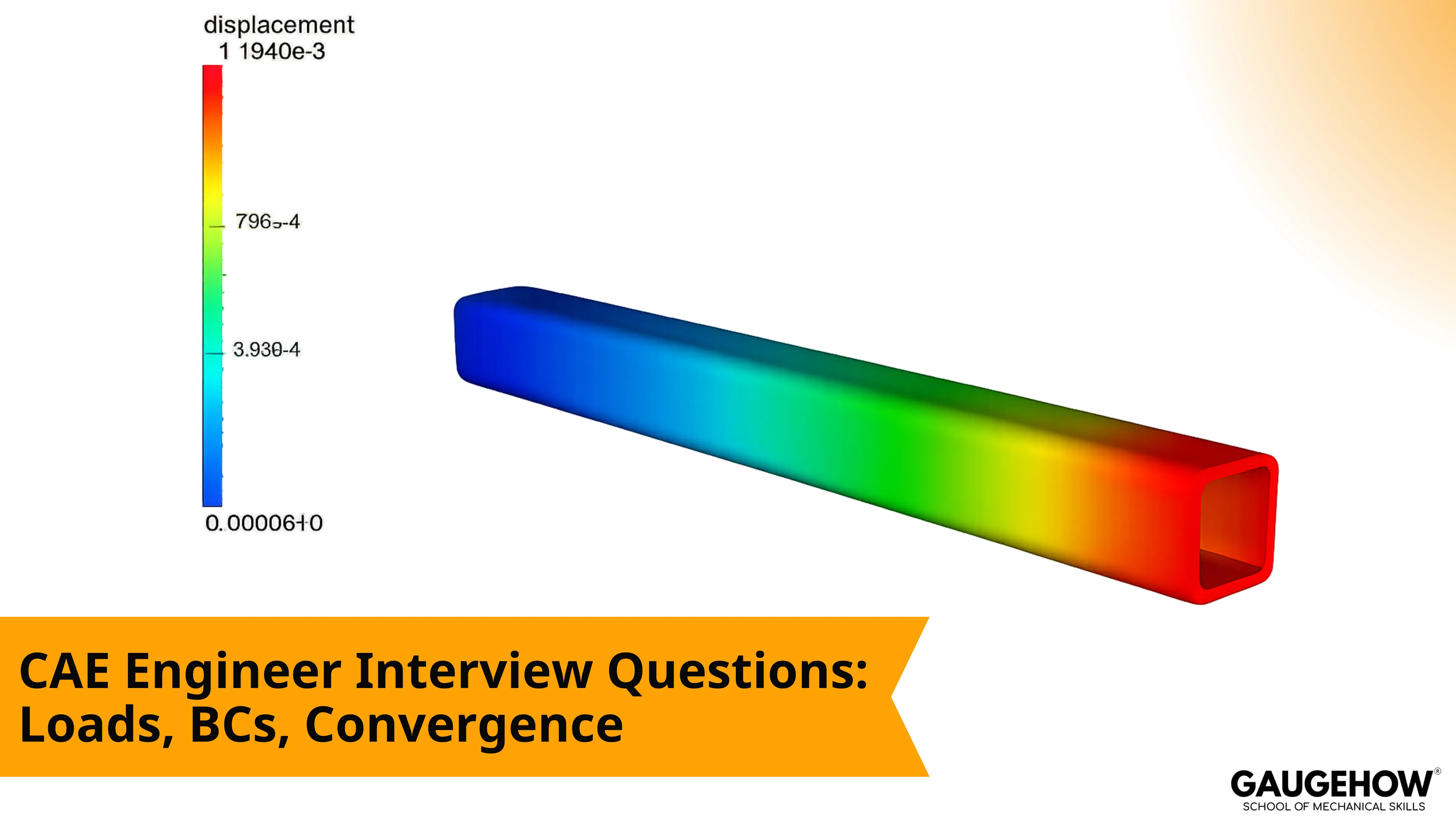 CAE engineer interview questions on loads and BCs