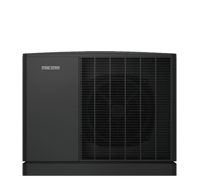 Ein Freisteller der Stiebel Eltron Wärmepumpe.