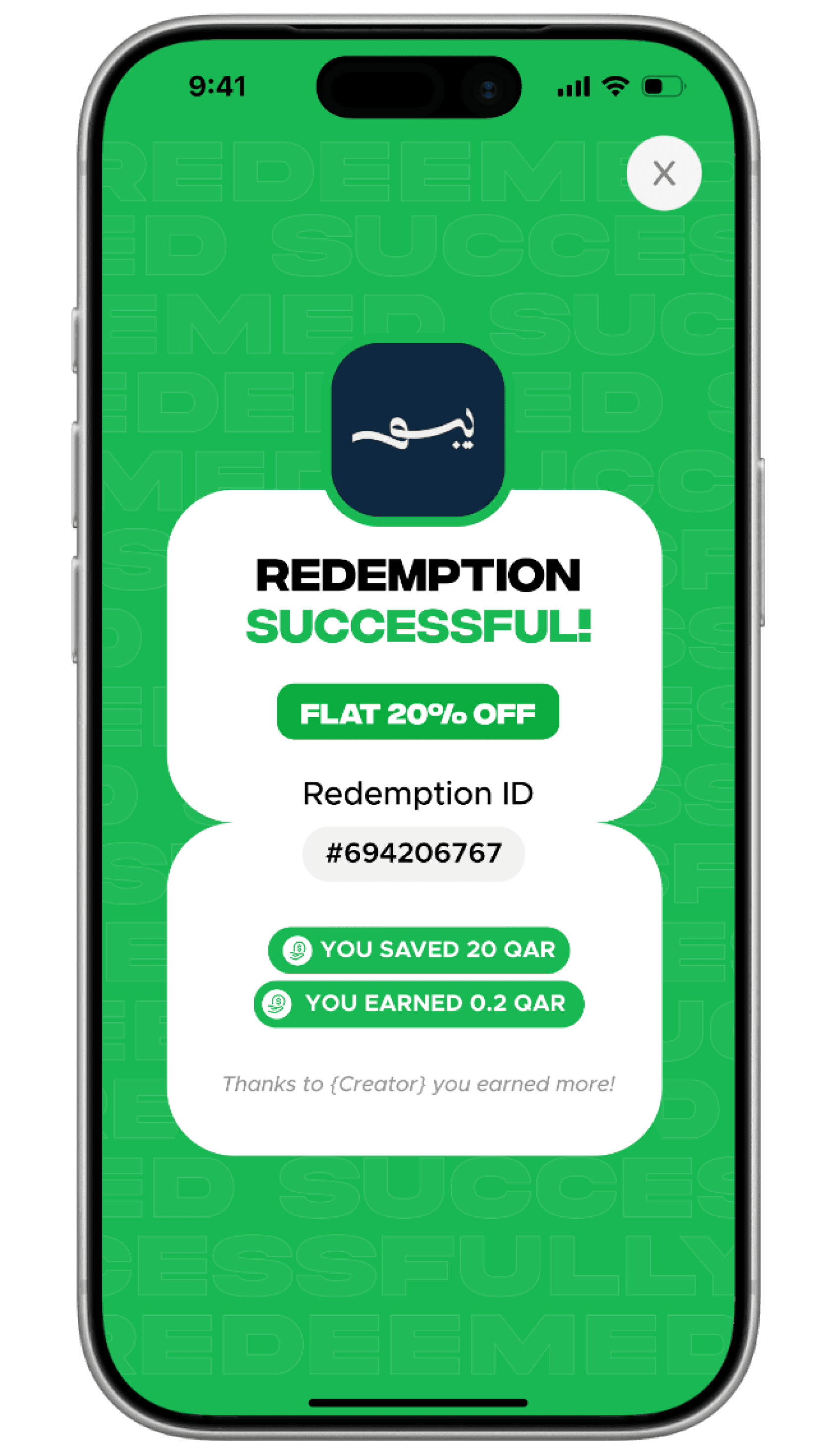 Gold iPhone showing a habit tracker app home screen with four cards for journaling, hydration, and meditation progress, on a light grey background with minimal UI.