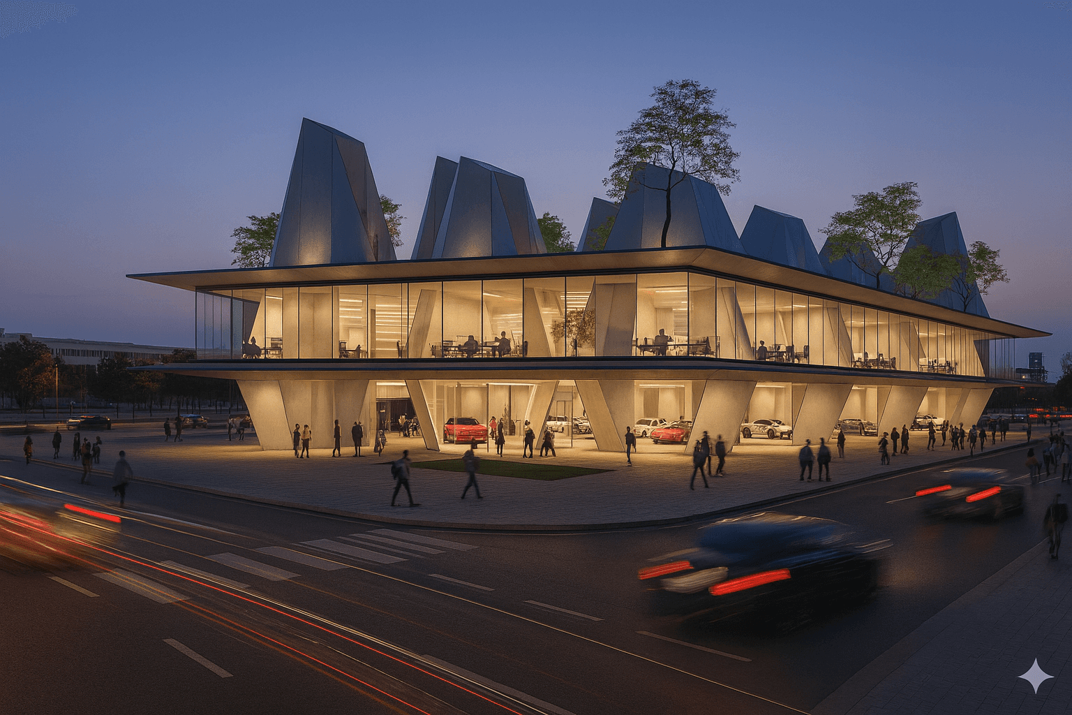 trees near watch tower in edge of clearing