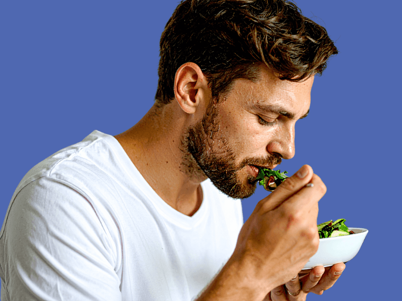 Man reversing autoimmune condition with lifestyle changes