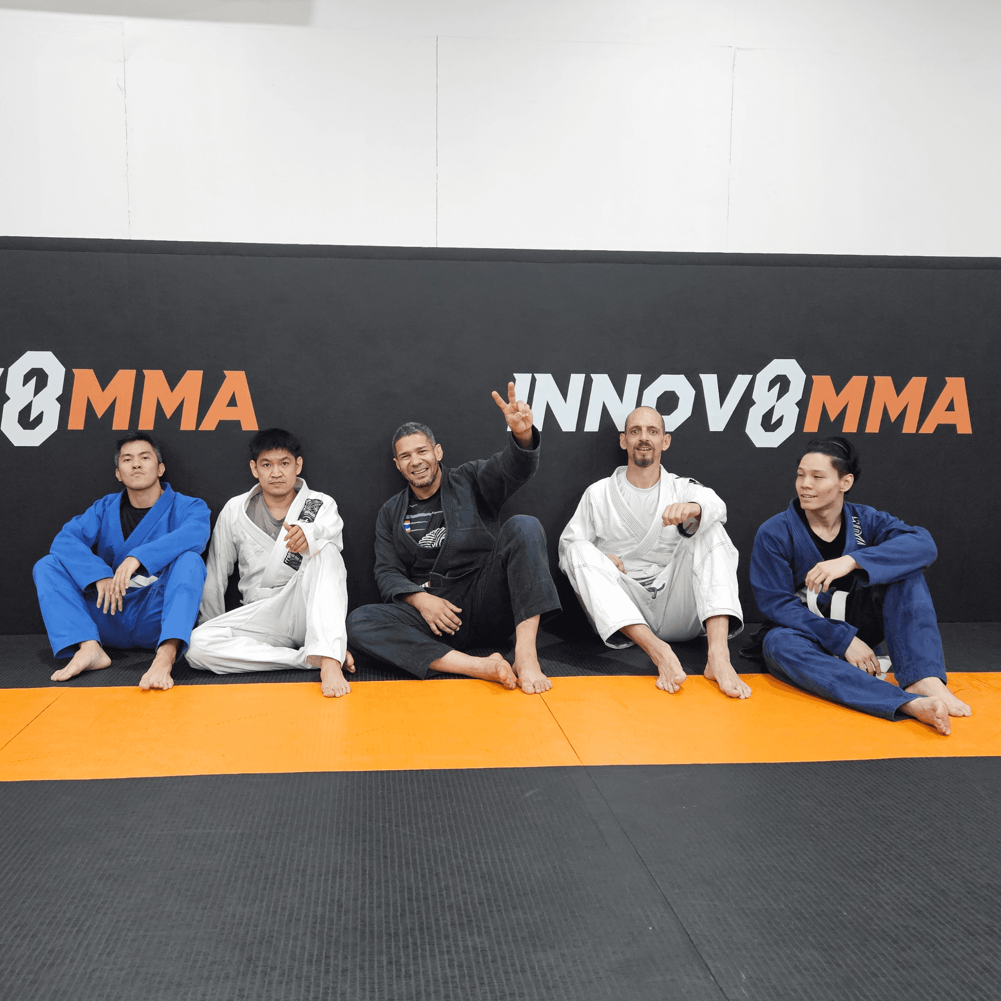 Group of fighters at INNOV8 MMA