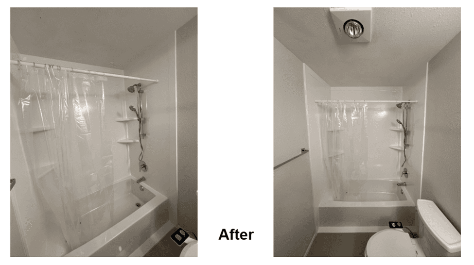 Bellevue bathtub replacement after photos