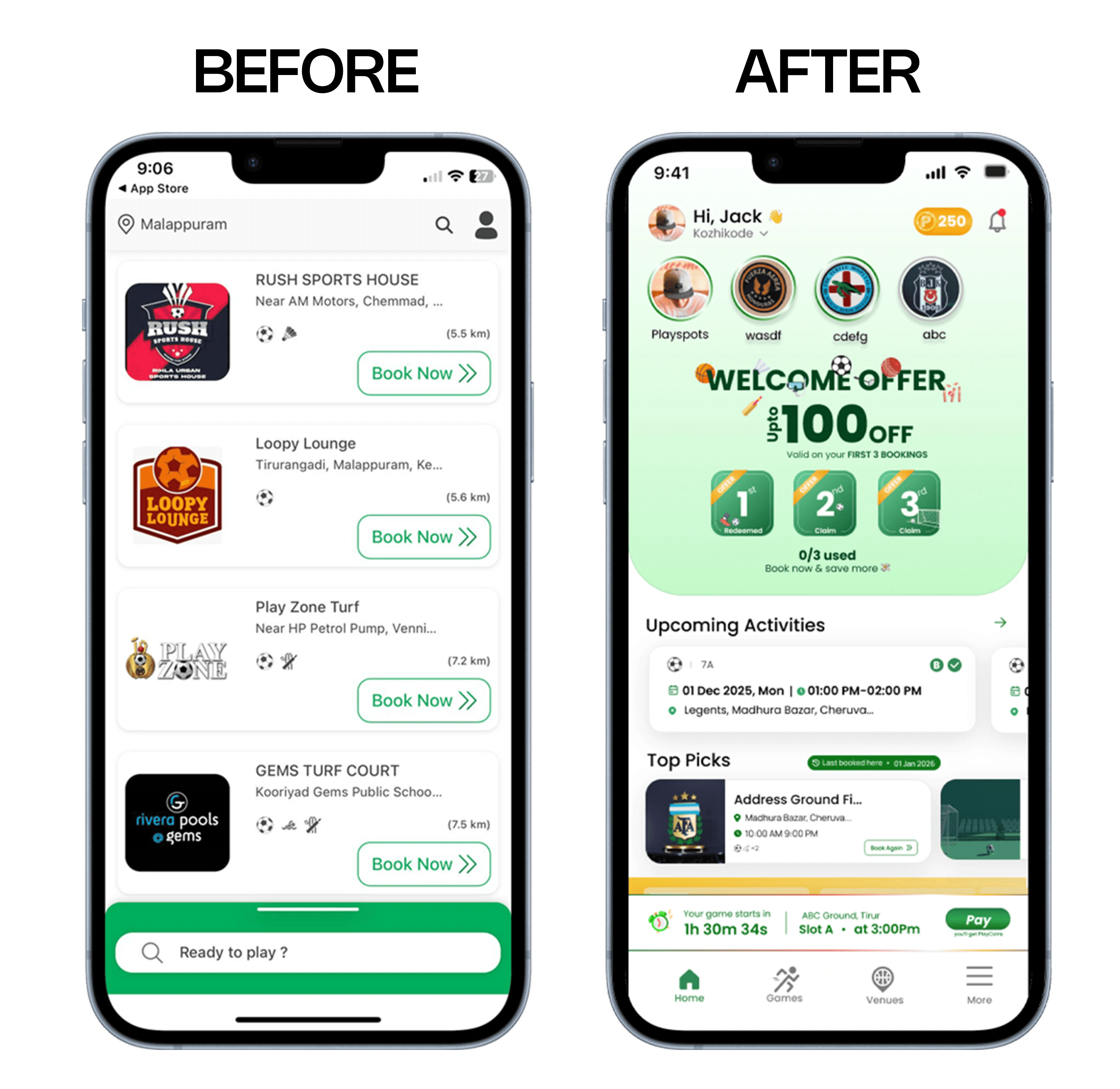 Home Screen Redesign