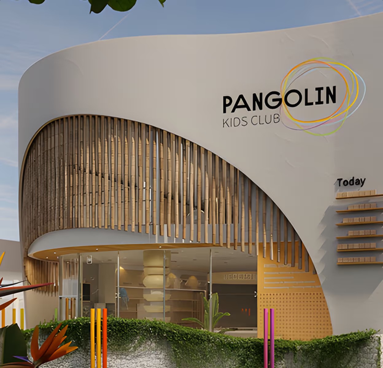 A dark car speeds through a blurry city at night.