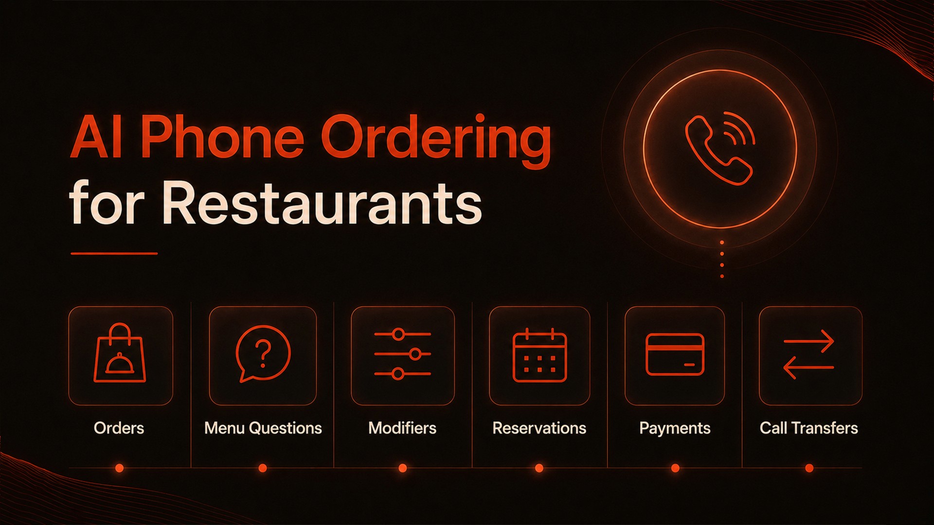 AI phone agent for restaurants