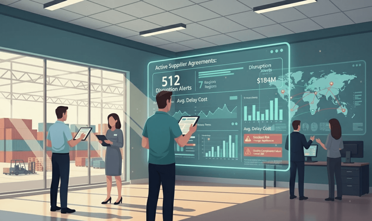 Complex Supplier Agreement Management and Supply Chain Vulnerabilities