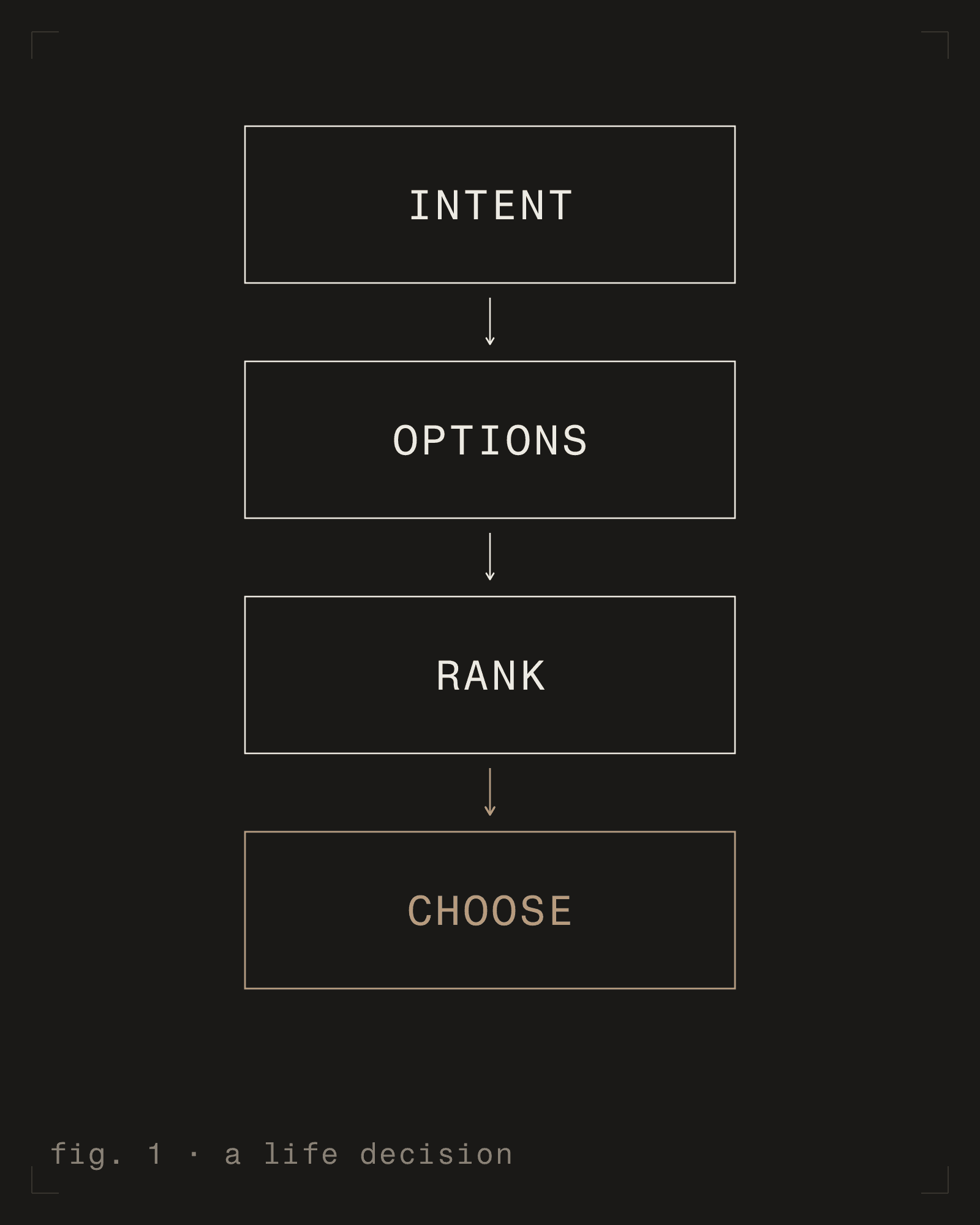 fig. 1 - a life decision [m] [dark]