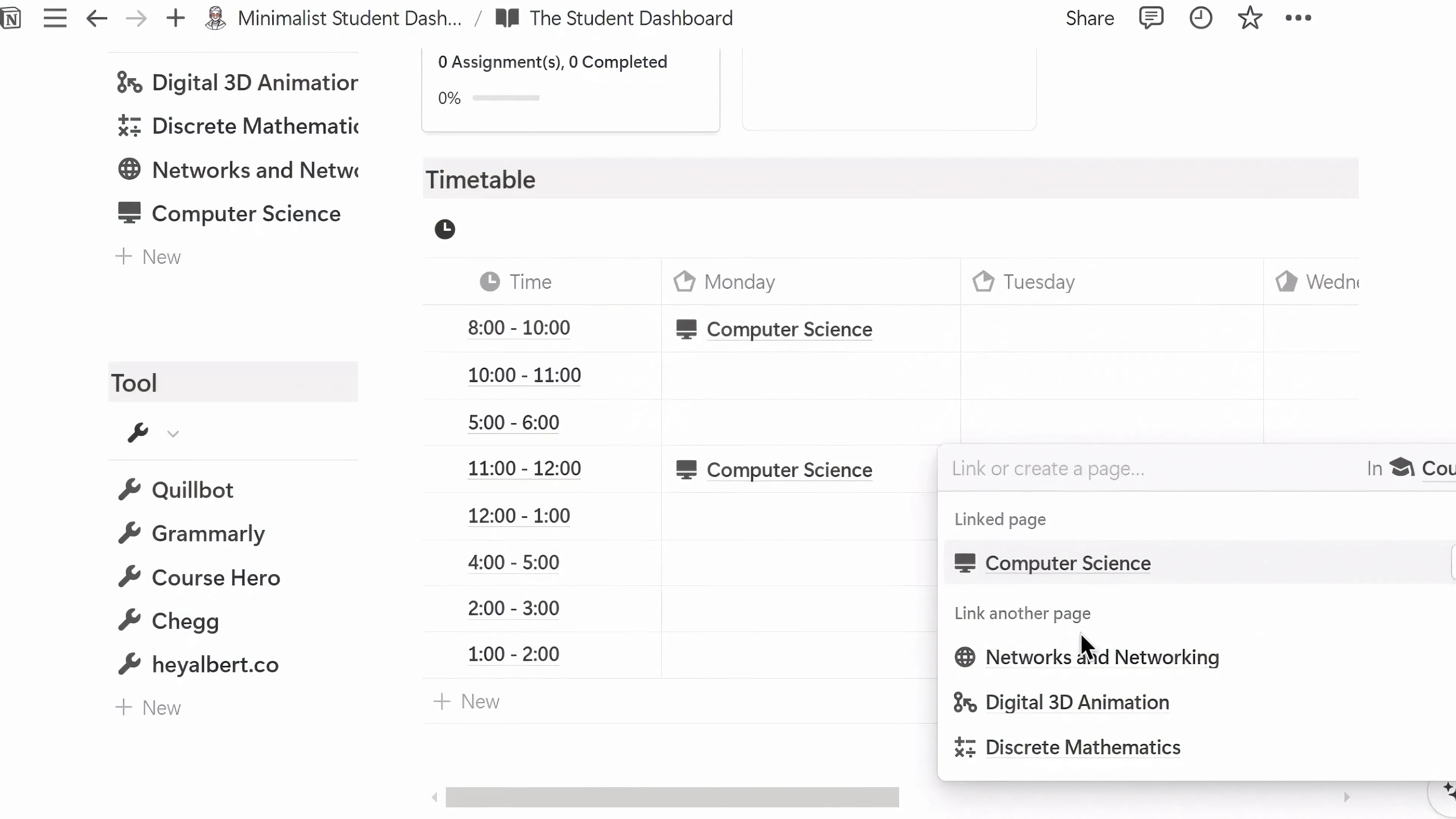 Image of Timetable and Task Manager