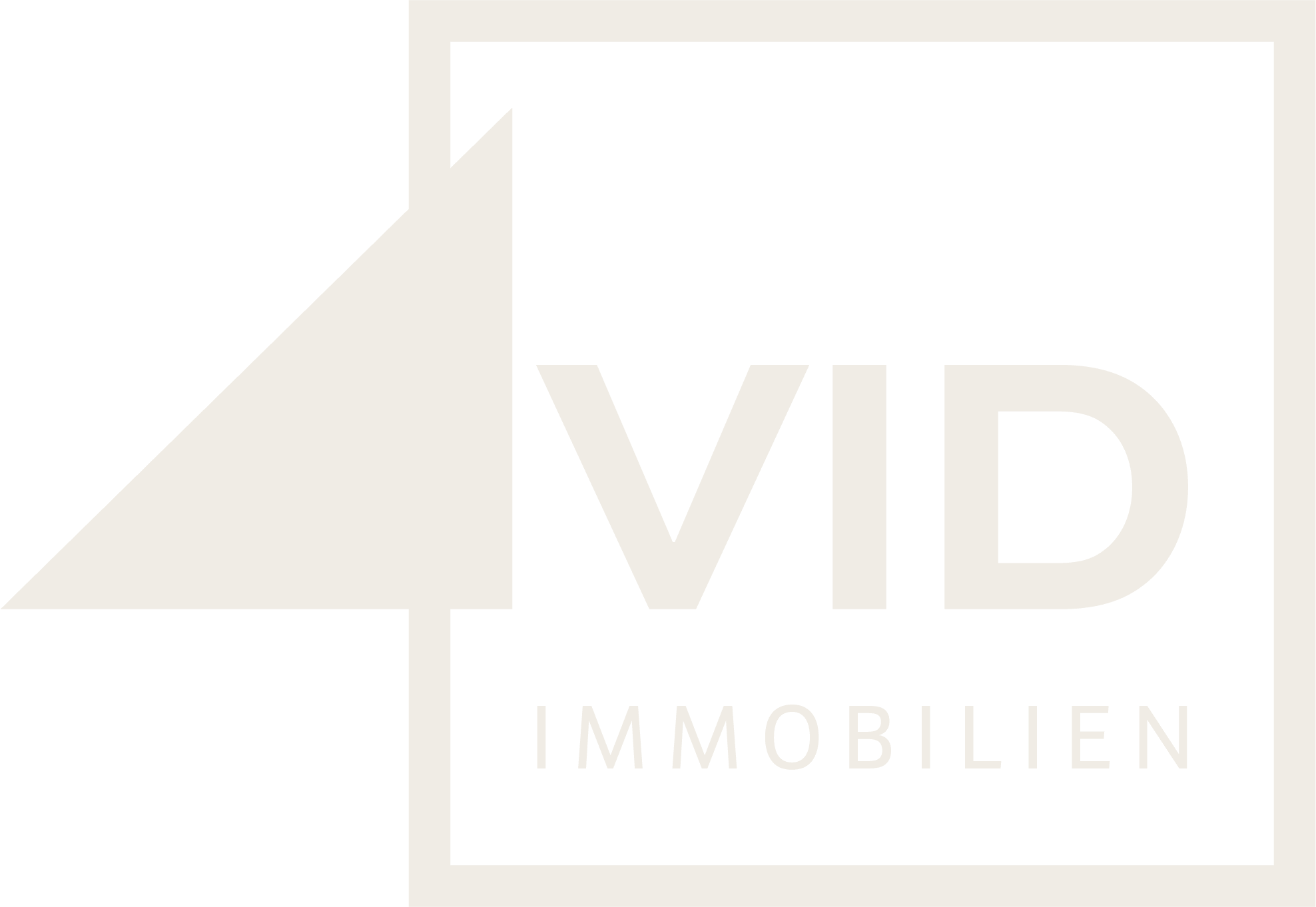 VID-Immobilien Logo Weiß