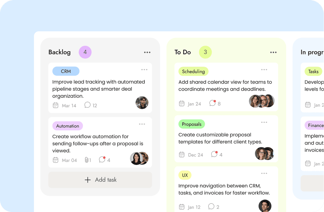 Task board