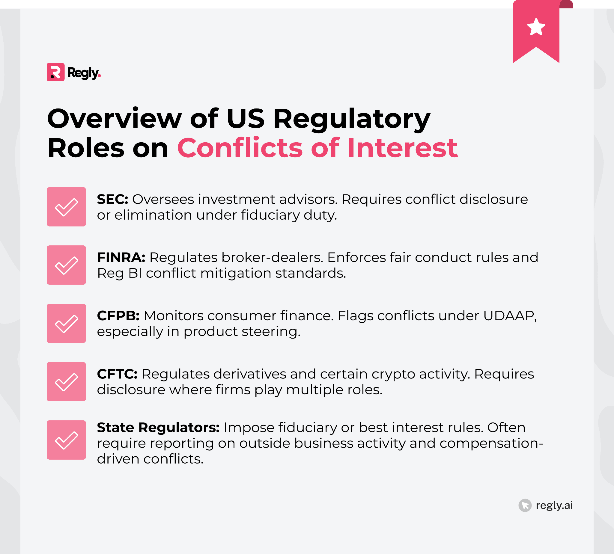 Key US Regulators and Their Stance on Conflicts of Interest