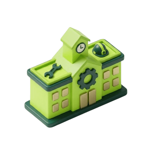 Asset maintenance history and location tracking for school campuses