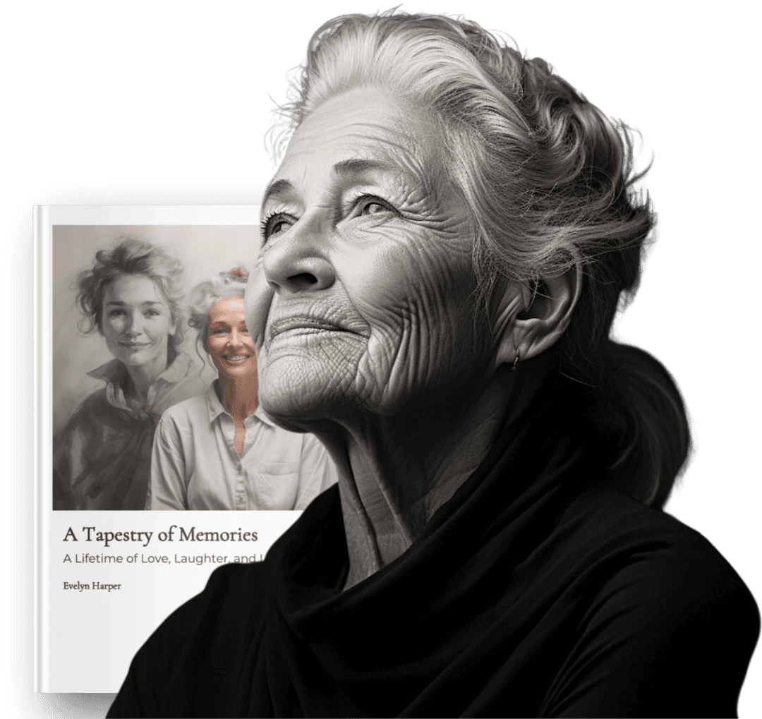 A grandmother's lifetime of memories in a Kindred Tales book