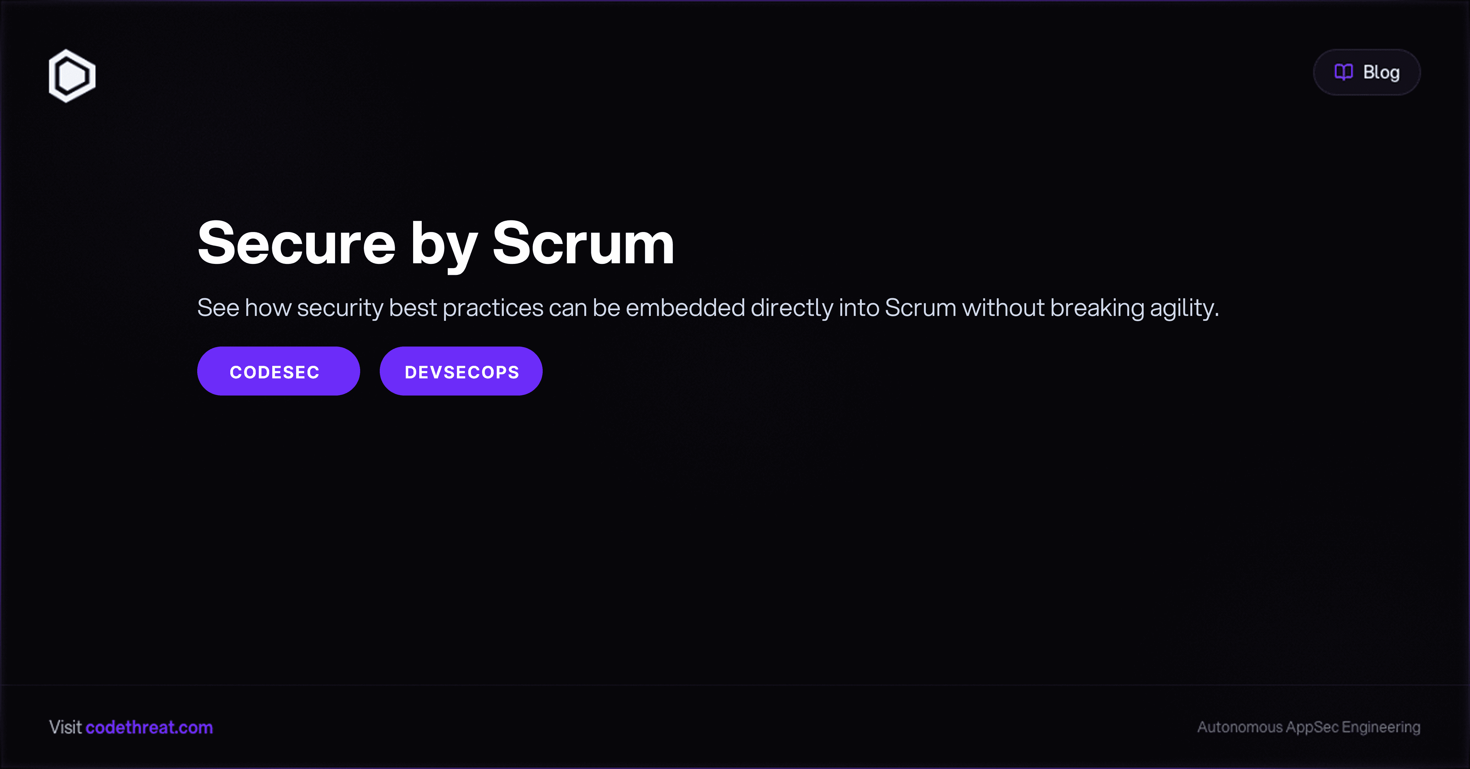 See how security best practices can be embedded directly into Scrum without breaking agility.