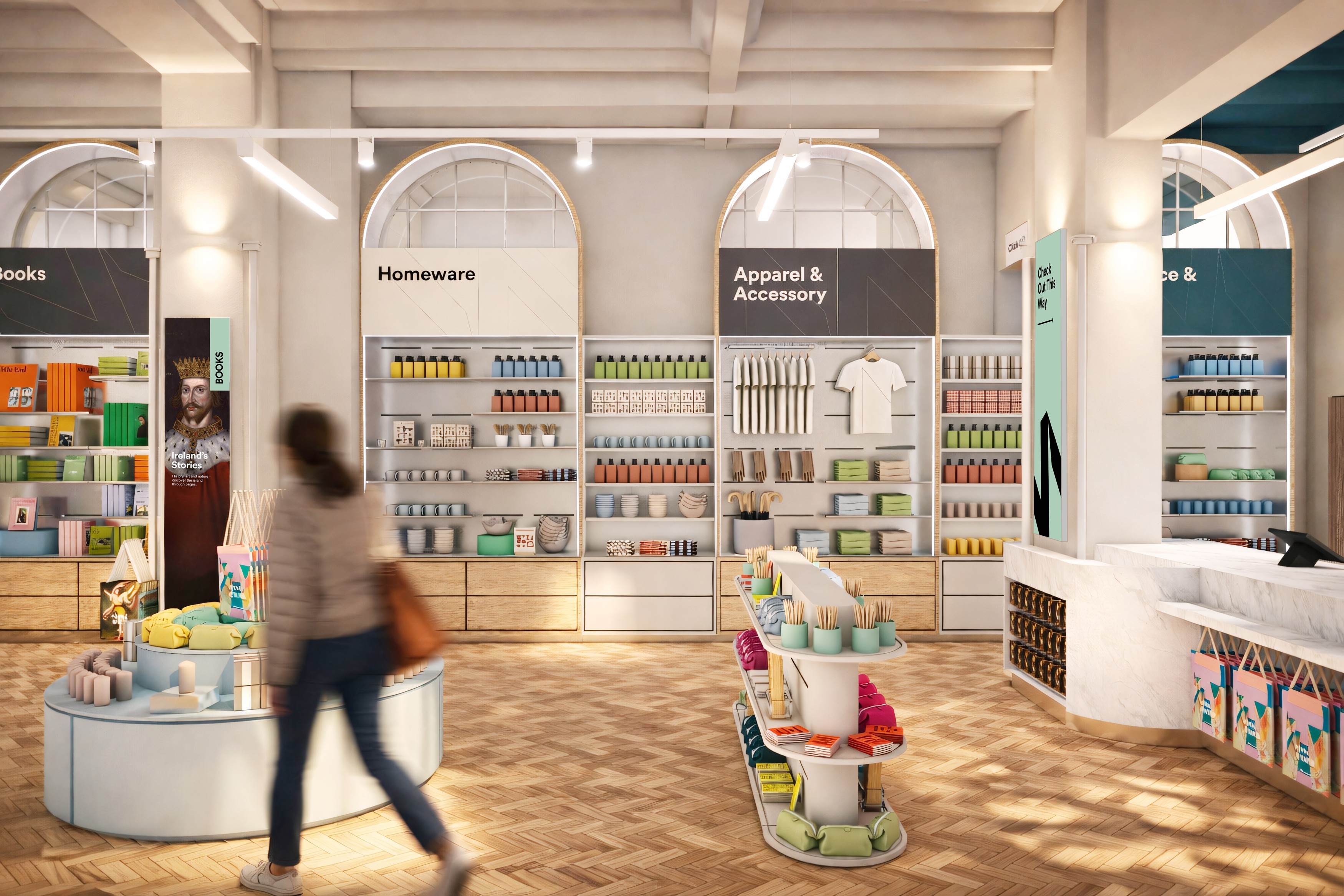 Ulster Museum Shop Concept Visual