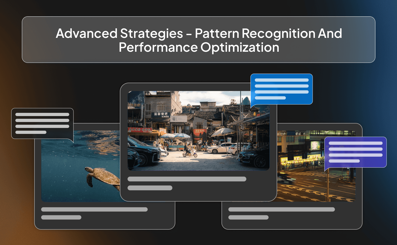 Advanced strategies - Pattern recognition and performance optimization
