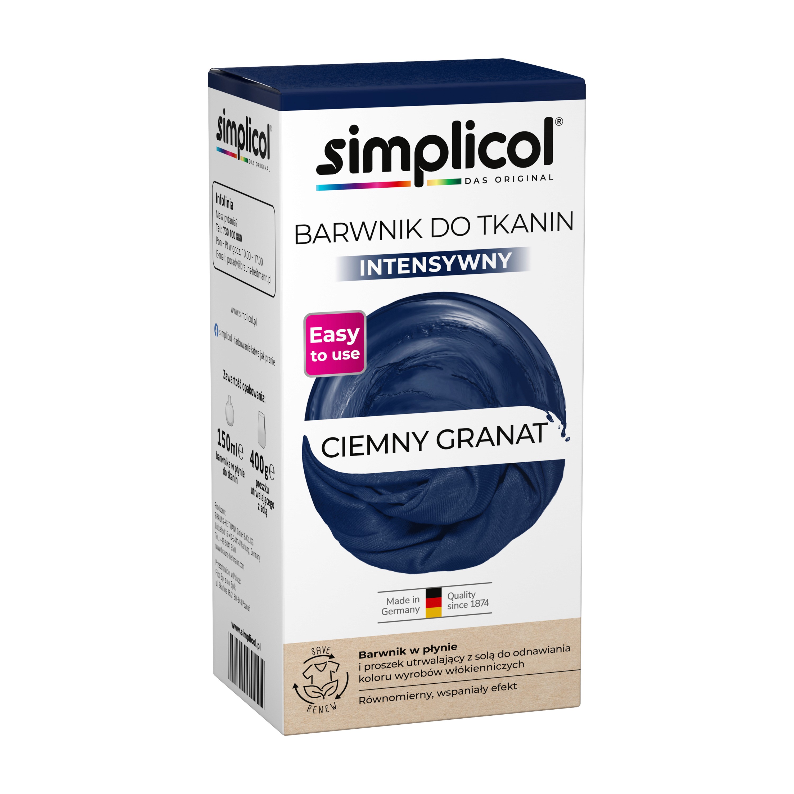 Simplicol Intensiv Ciemny Granat