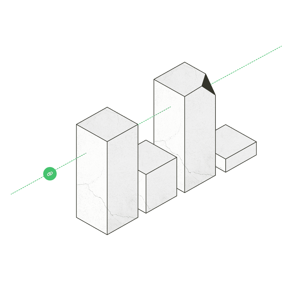 Isometric Bar chart