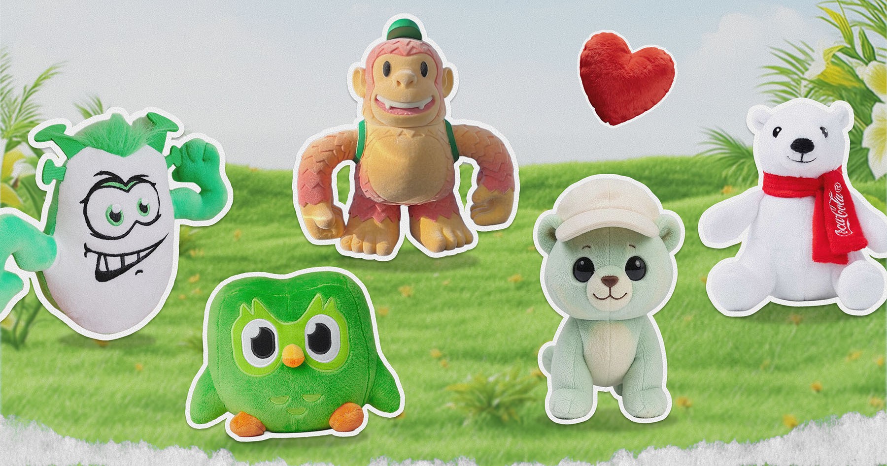 Custom branded plush toys