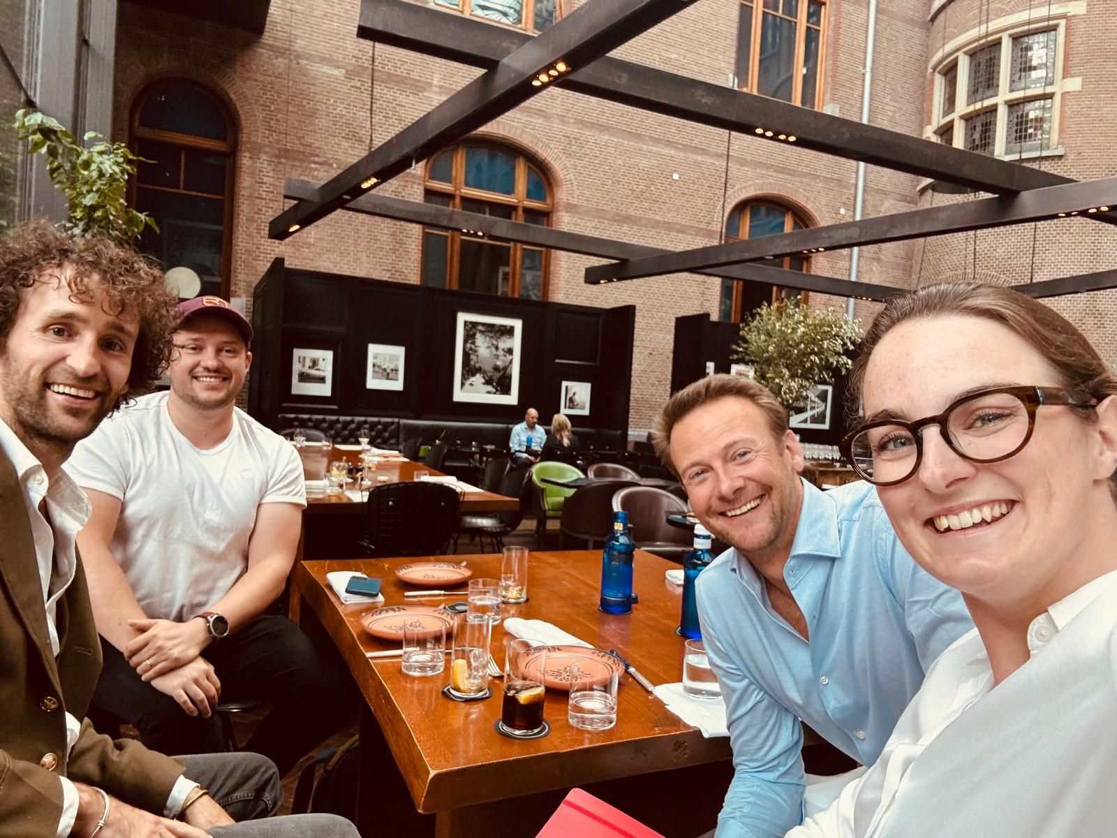 Jan, Kathi, Duco, David (Duna)