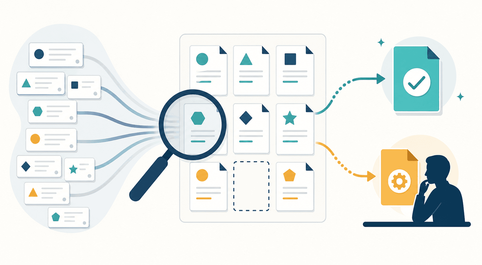 Escalated and unresolved tickets clustered to reveal knowledge-base gaps