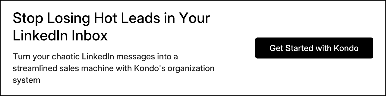 Stop Losing Hot Leads in Your LinkedIn Inbox