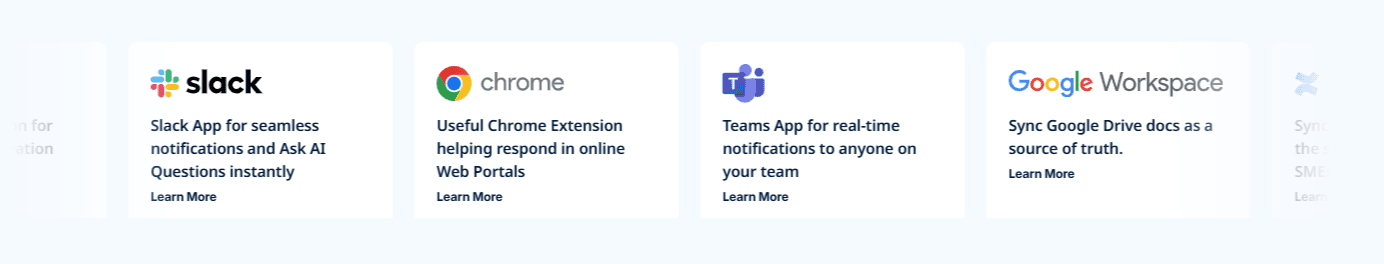 Integrations 