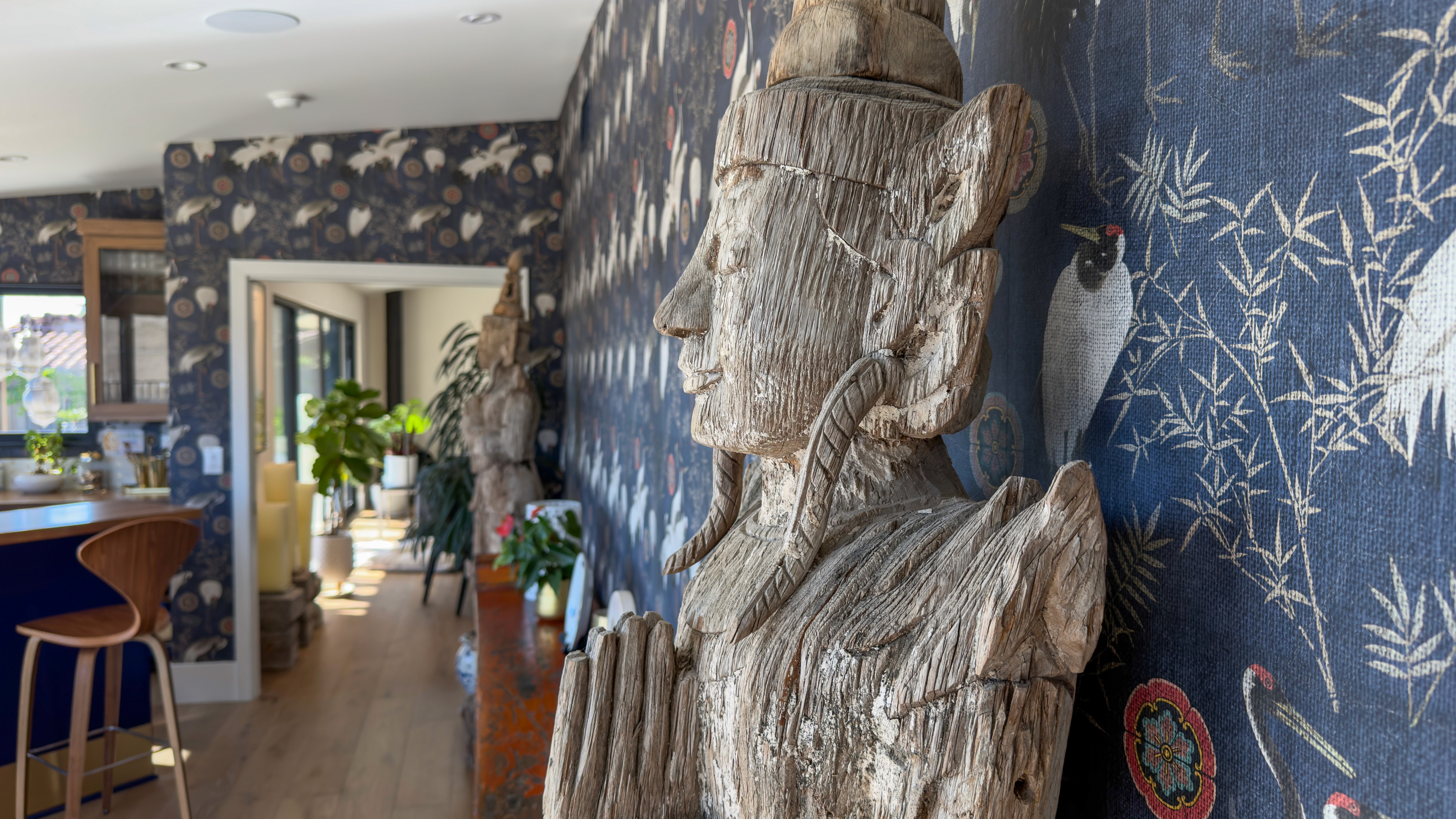 Exterior patio designed for coastal living with ample space for relaxation.