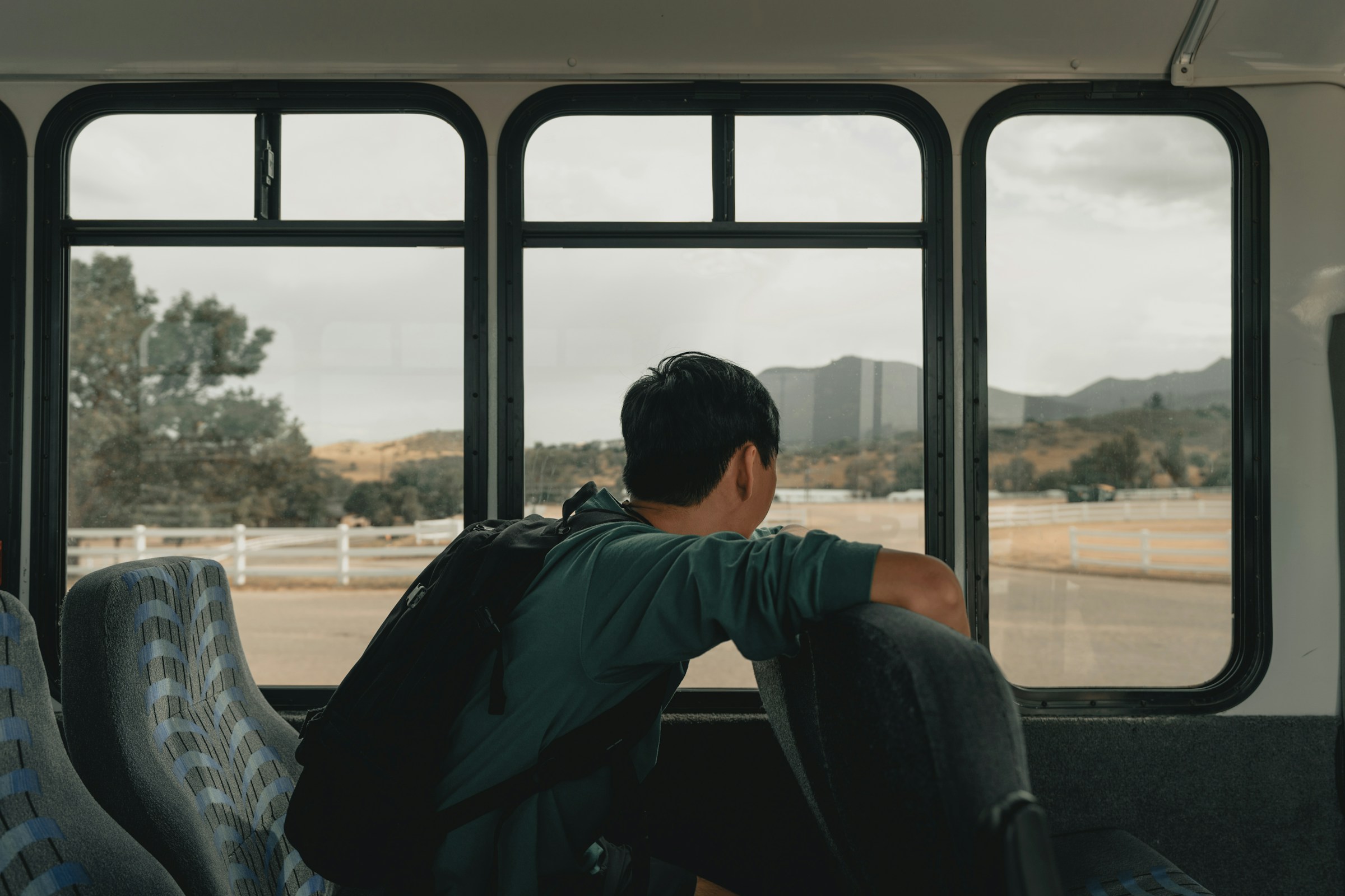 man in a train - Electronic Posture Corrector