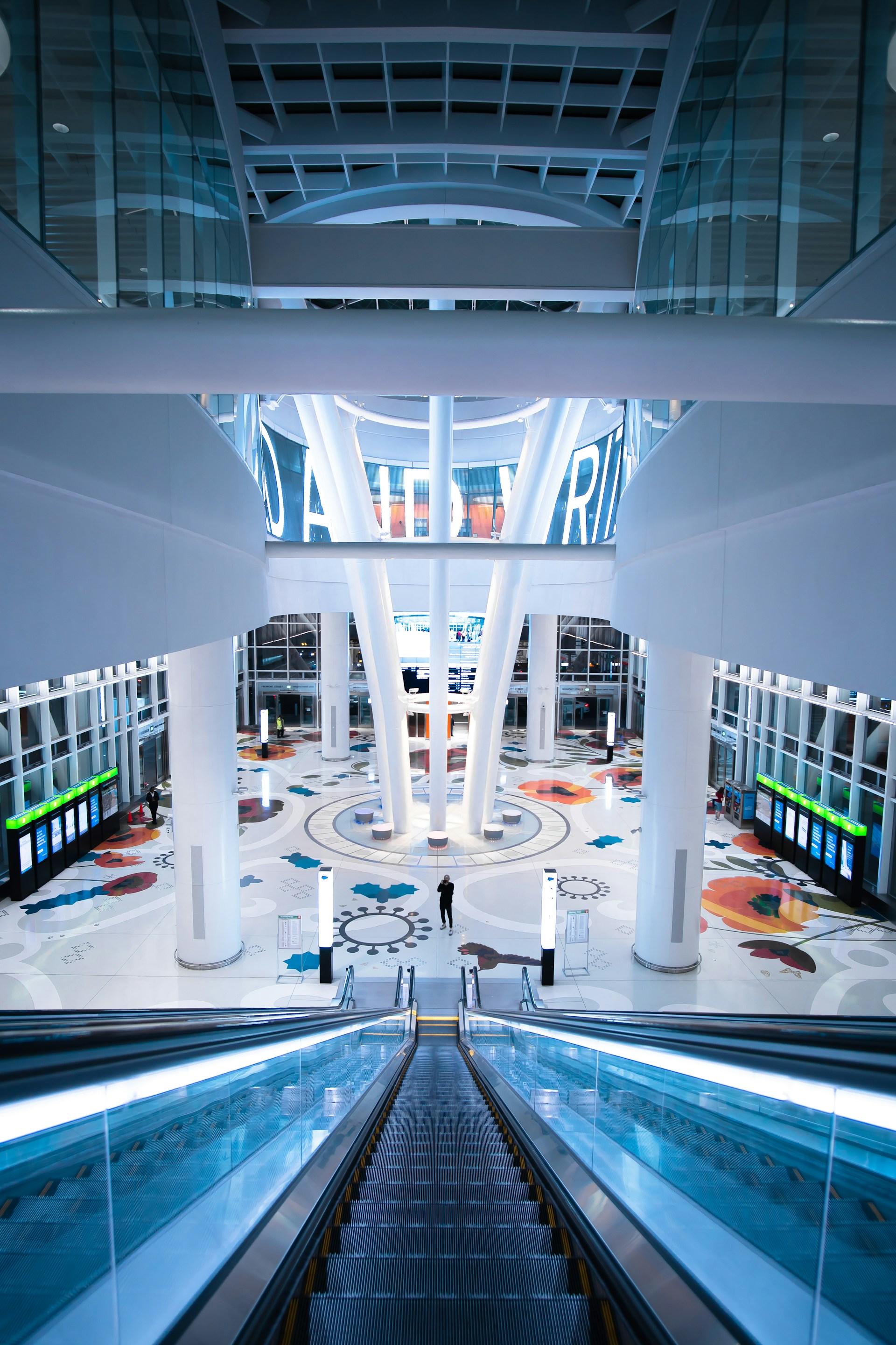 a point of view in the stair