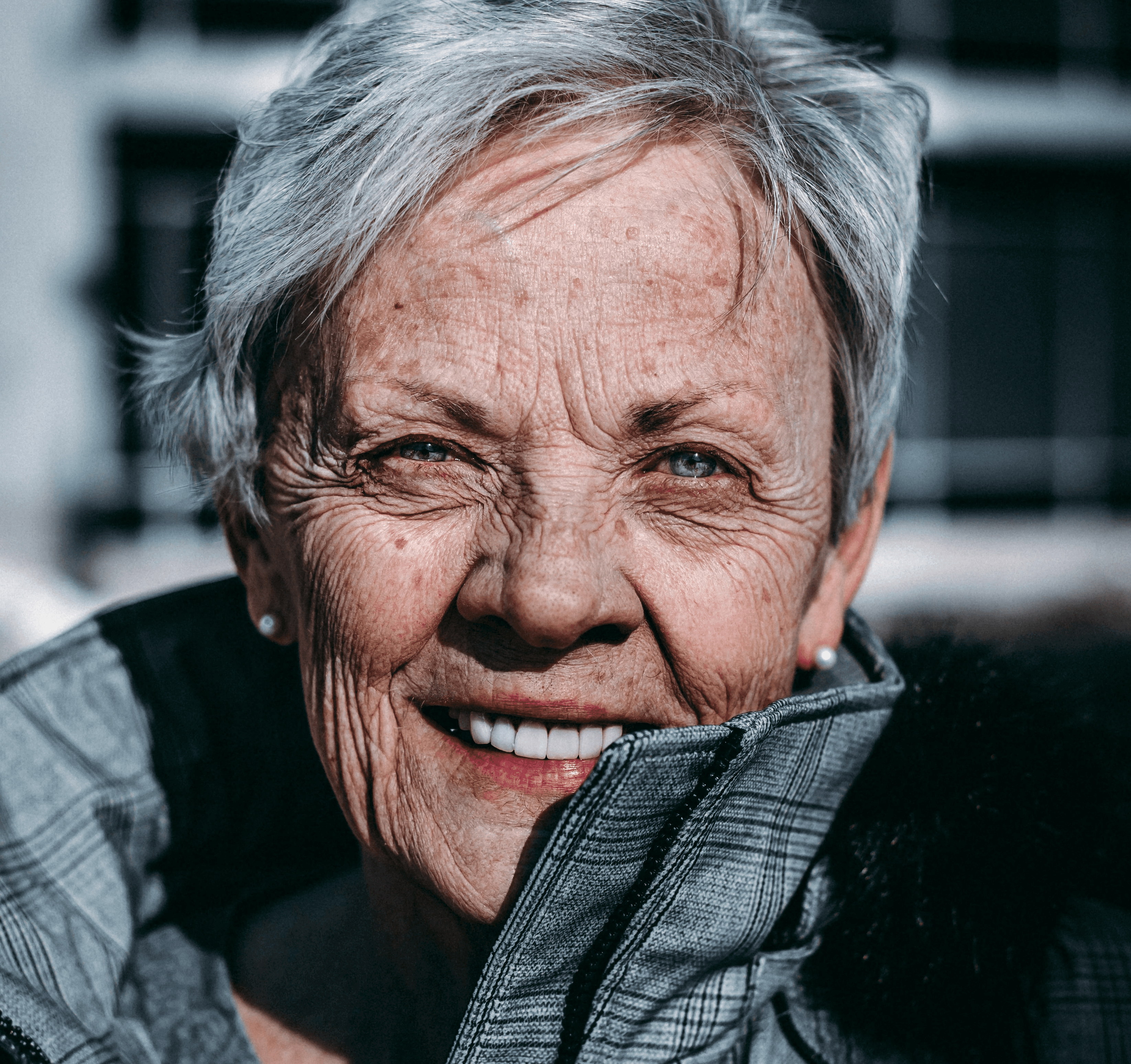 smiling woman