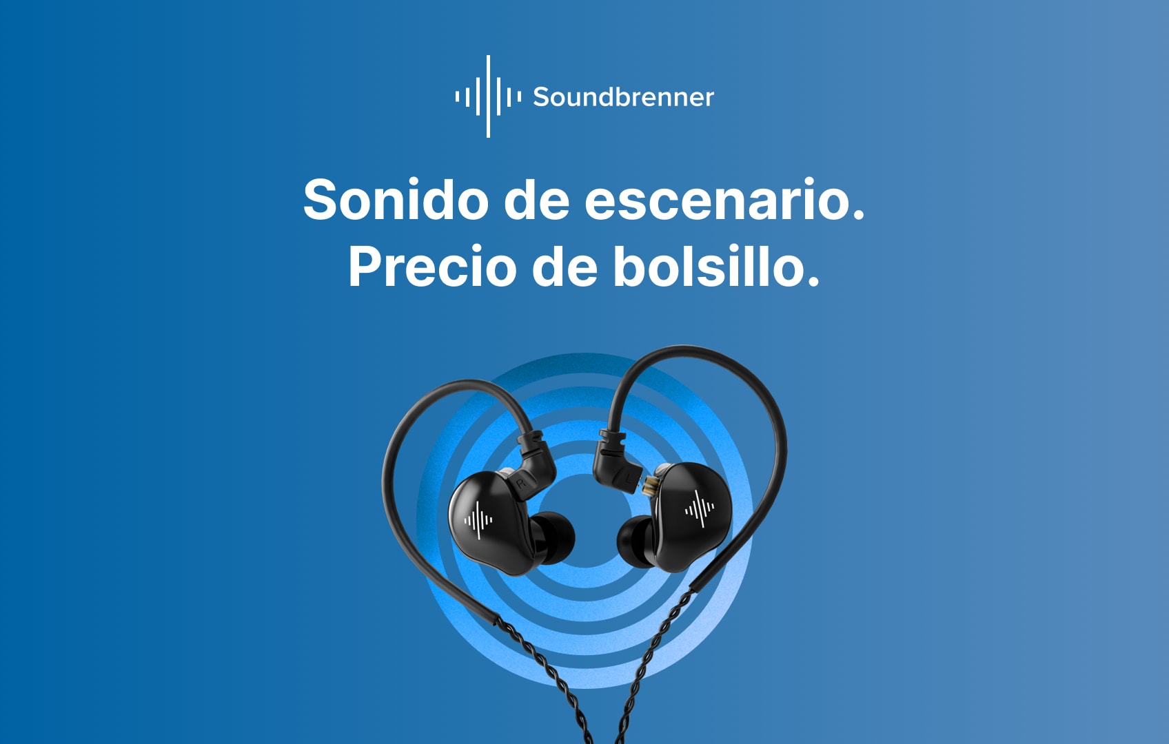 Soundbrenner Wave monitores intrauditivos
