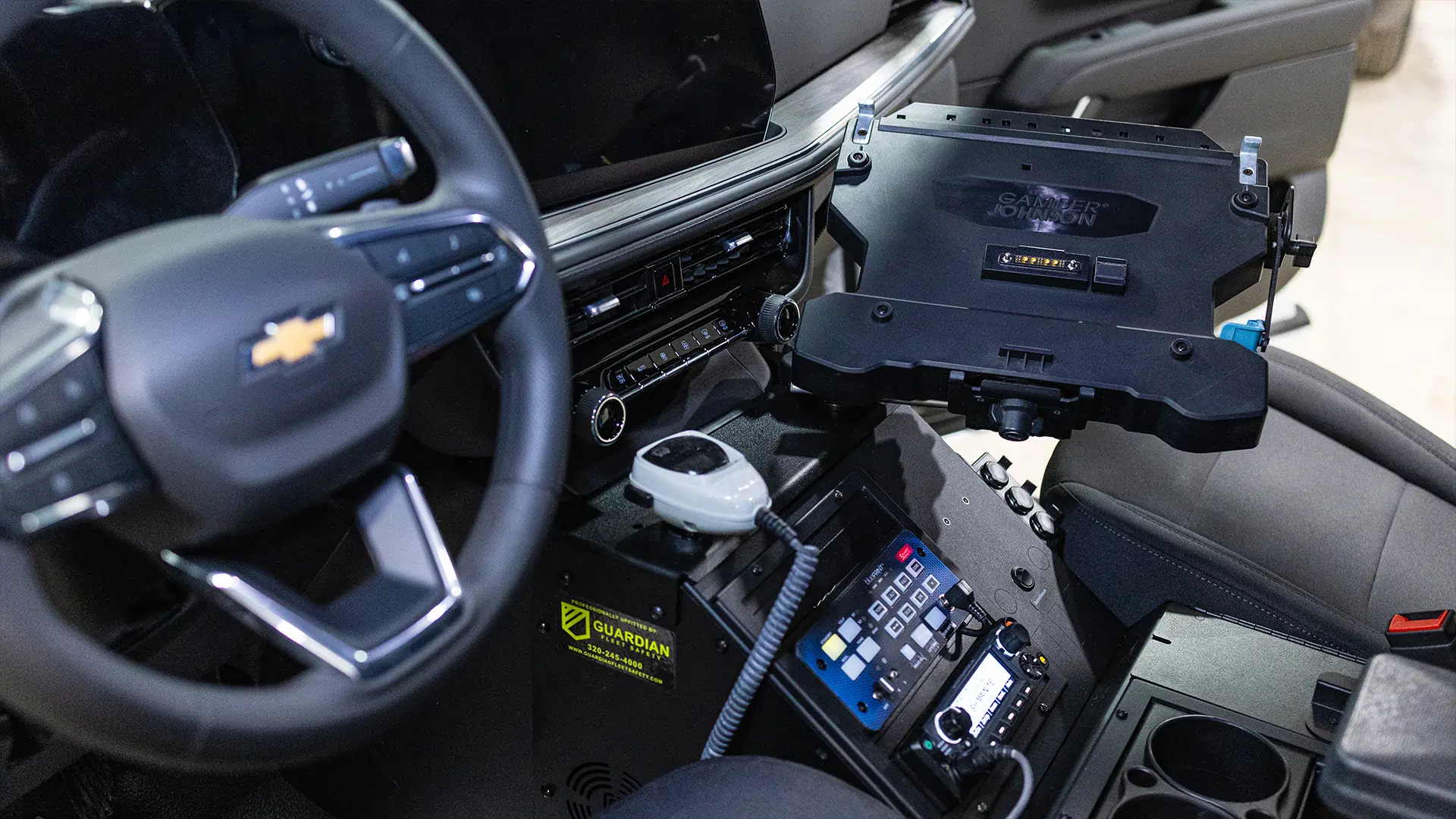 Sherburne County, Minnesota Sheriff's Office patrol vehicle upfit by Guardian Fleet Safety