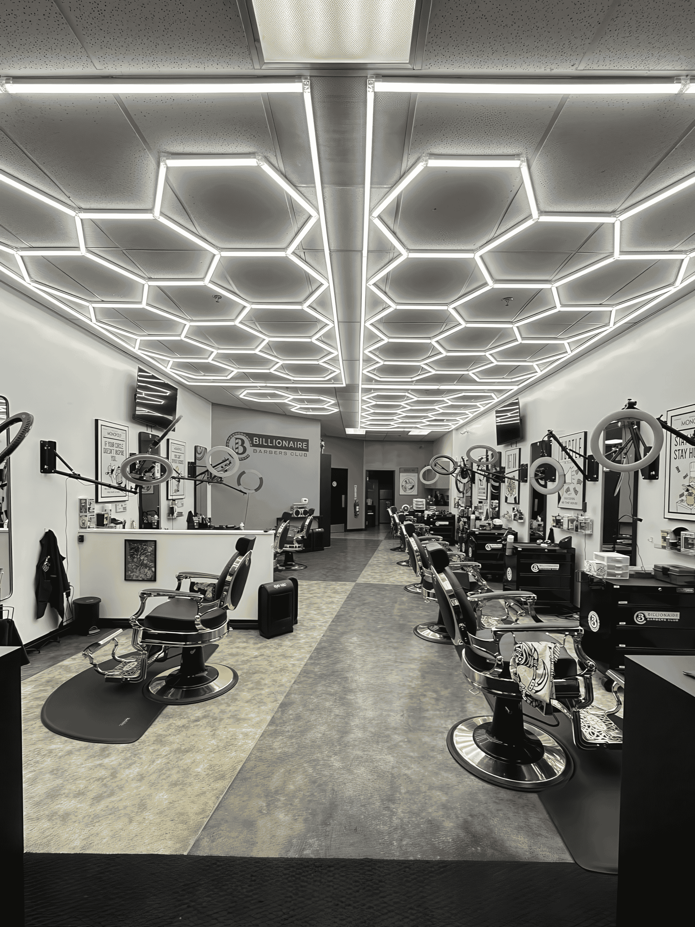Current Upgrades Electric Solutions Barbershop Work Example Photo