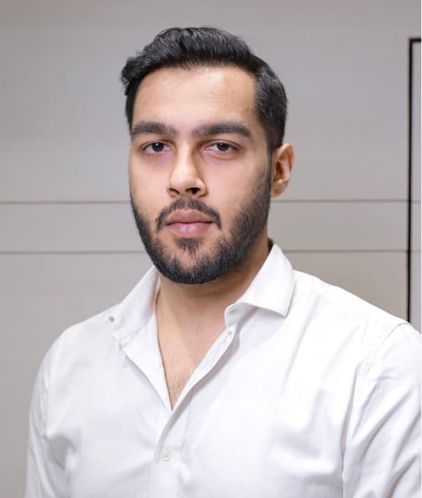 man wearing Henley top portrait