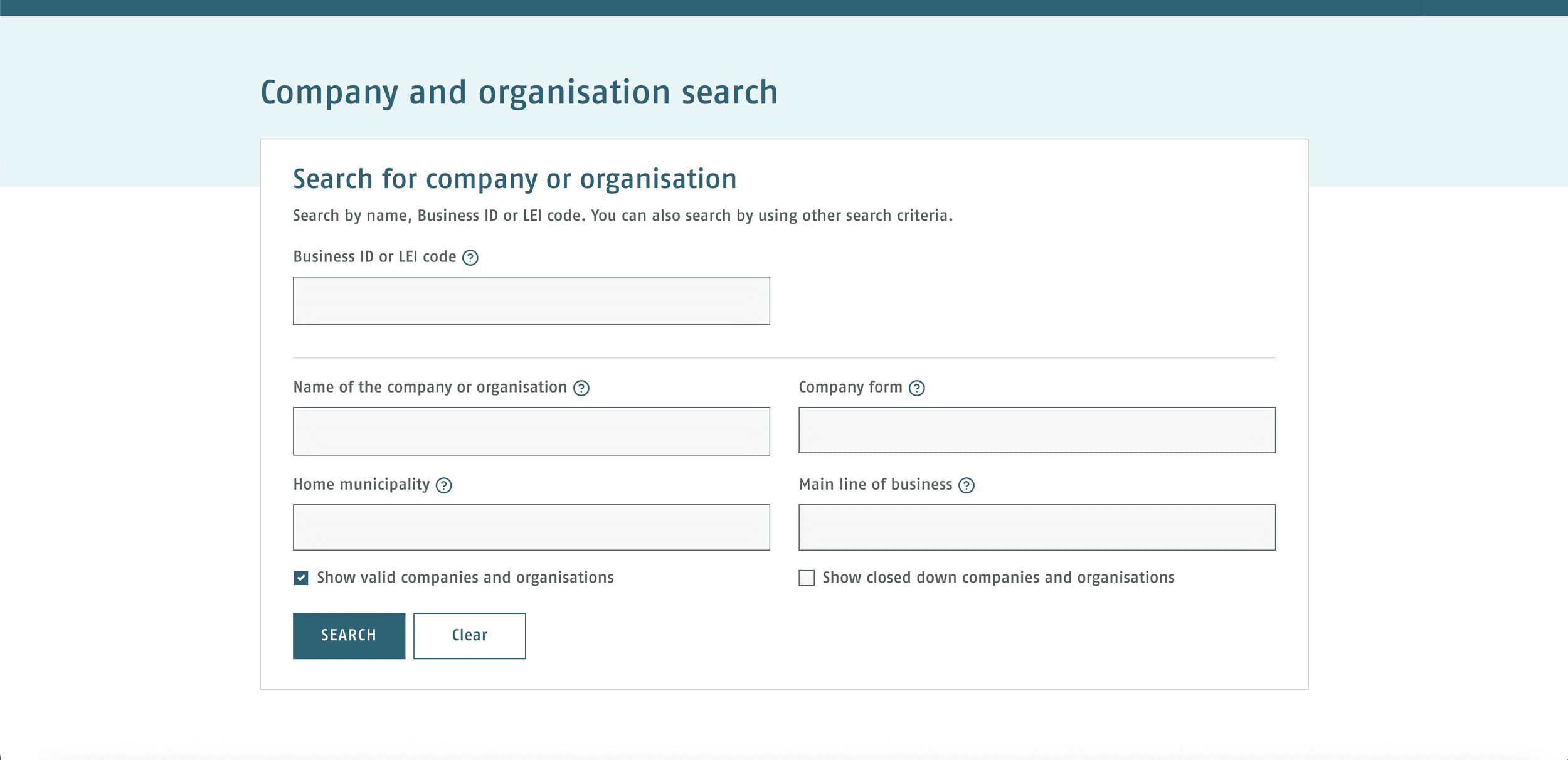 Searching the Business Information Service in 2026