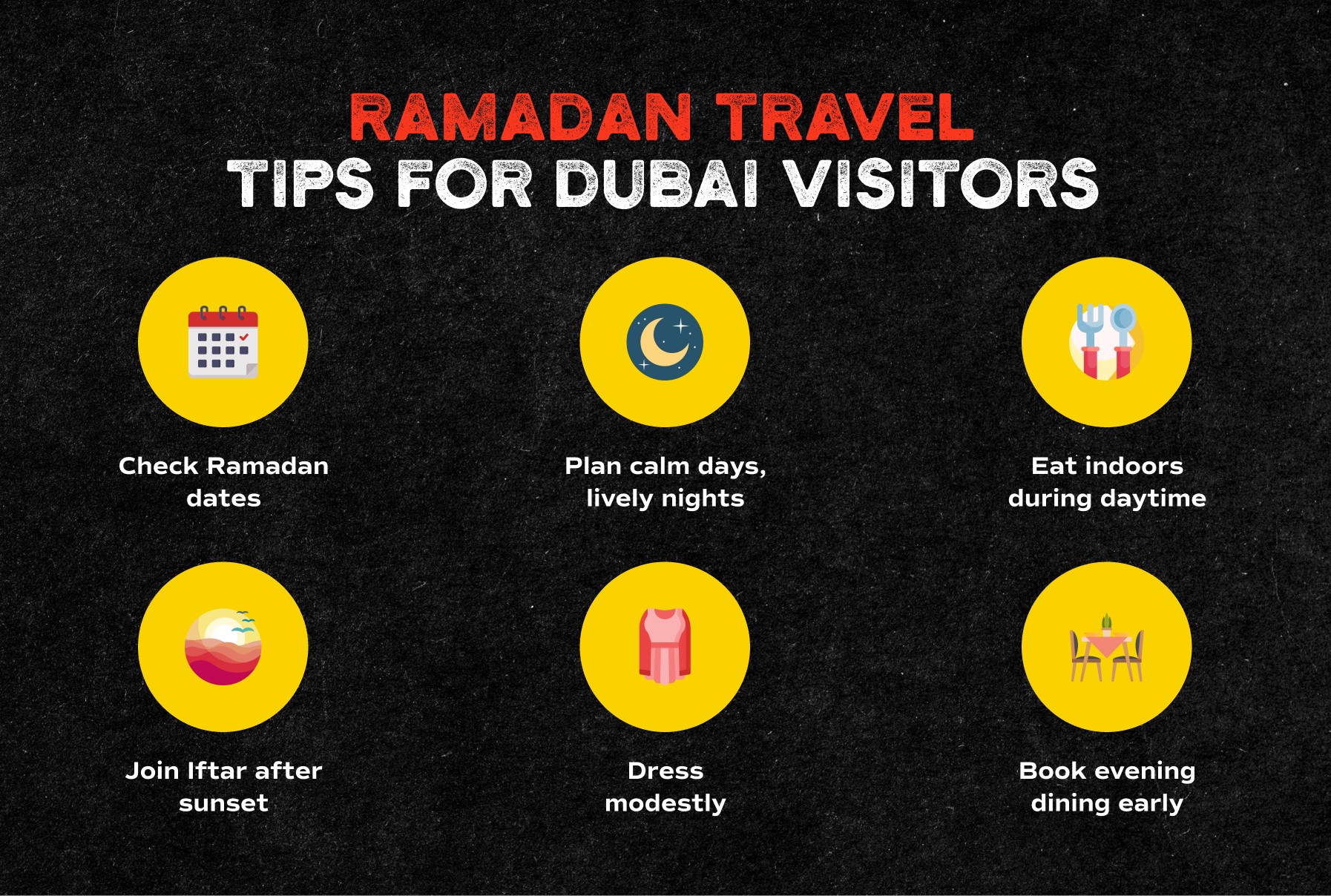 Essential Ramadan 2026  travel tips for visitors to Dubai.