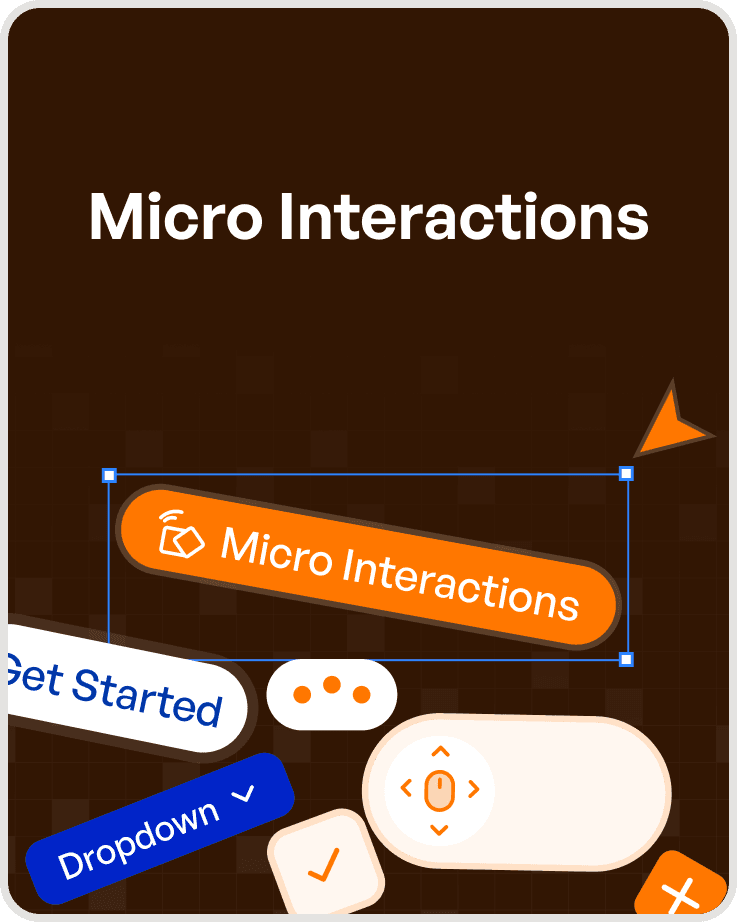 Micor Interaction image with multiple small components
