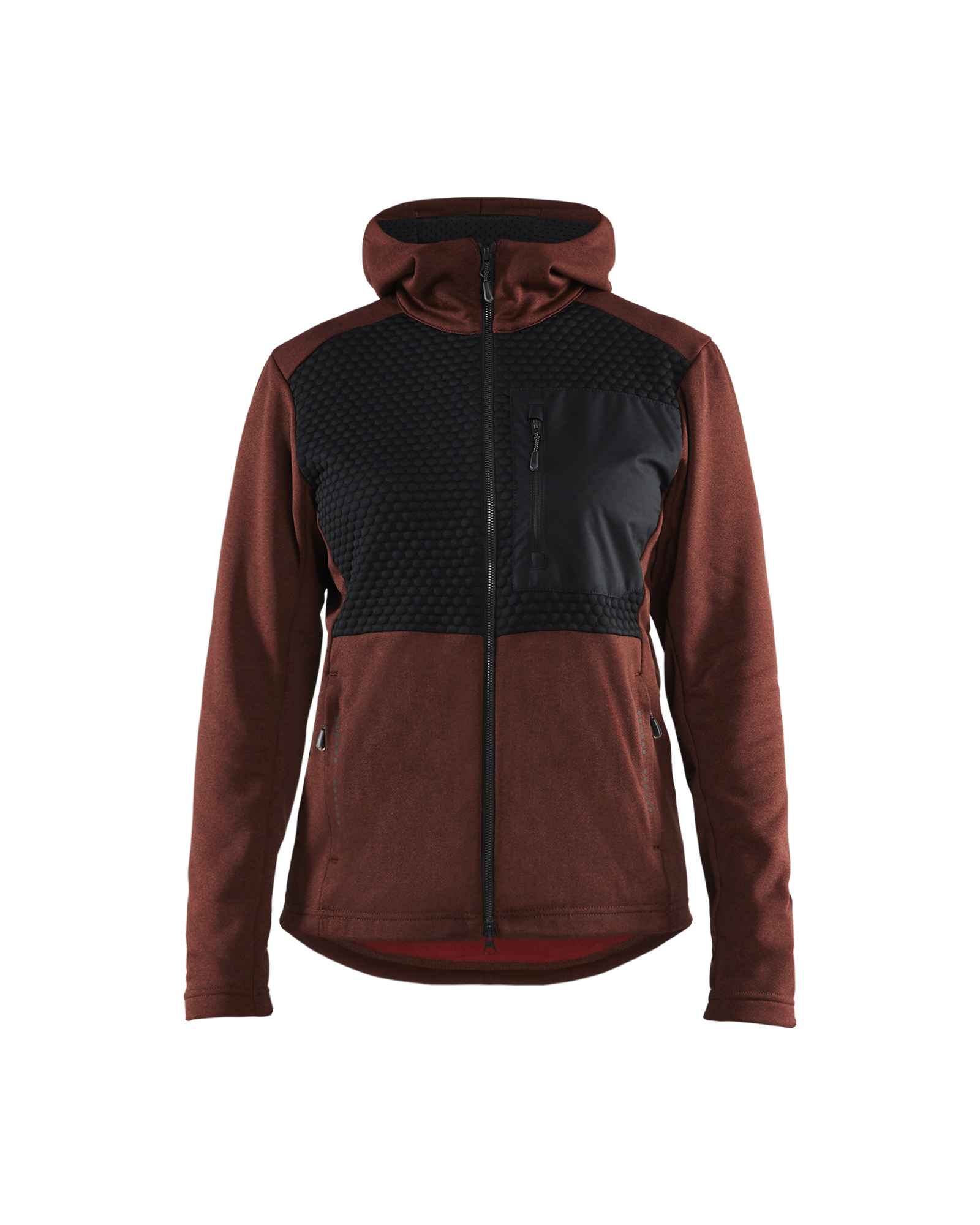 Werkkledij bedrukken Kortrijk bij Vanatex — Blåkläder Dames Hooded sweatshirt met rits