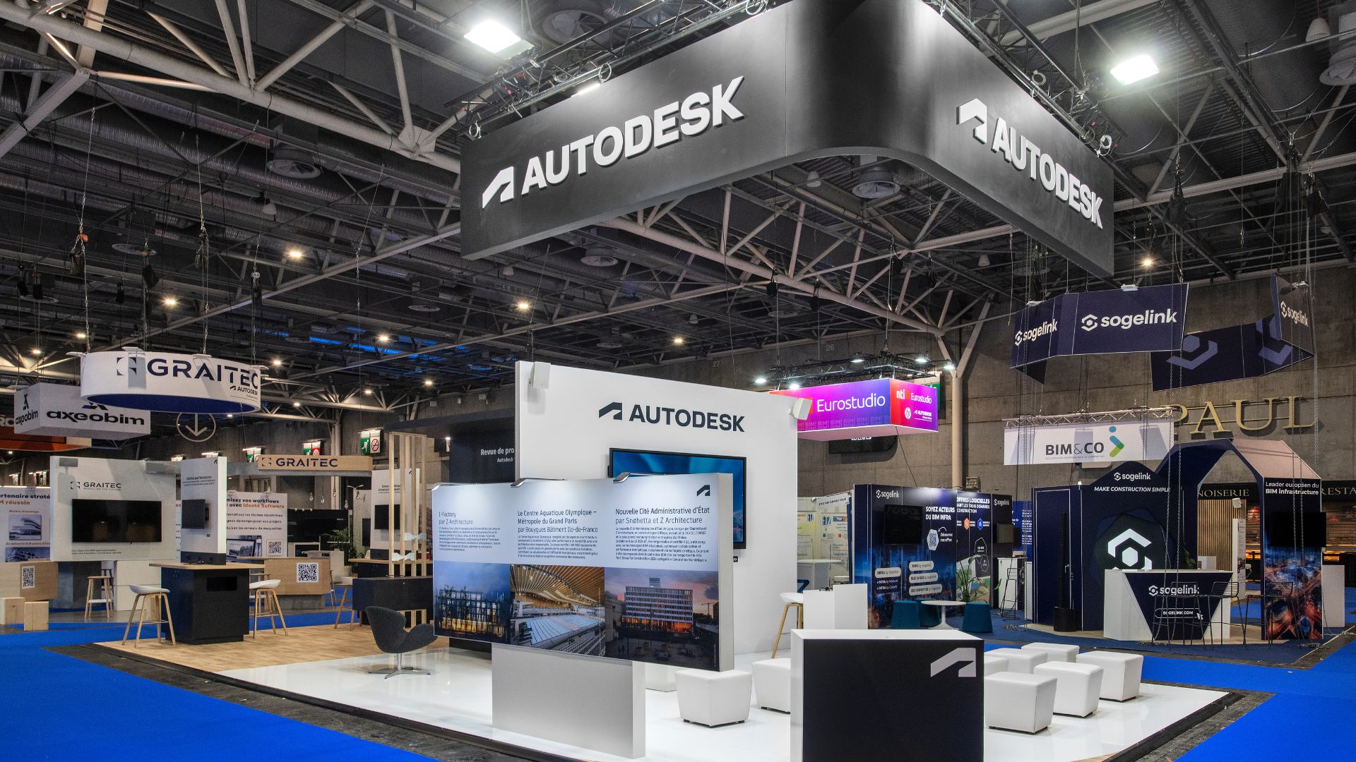 Autodesk Bimworld stand expace