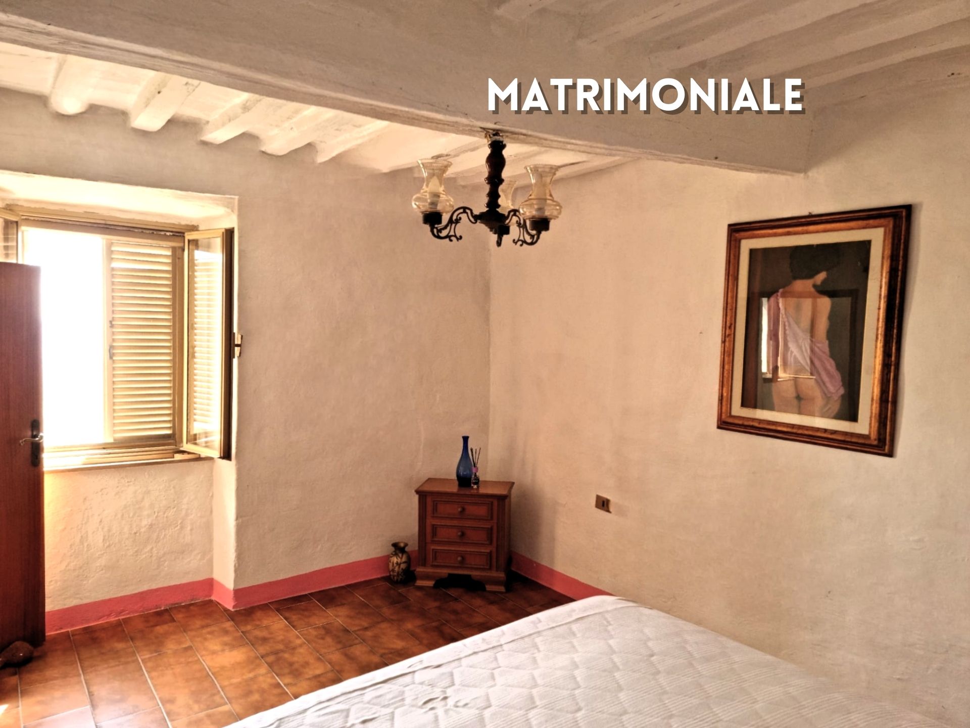 Casale Vista Provenza, camera da letto, Roccatederighi Maremma Toscana