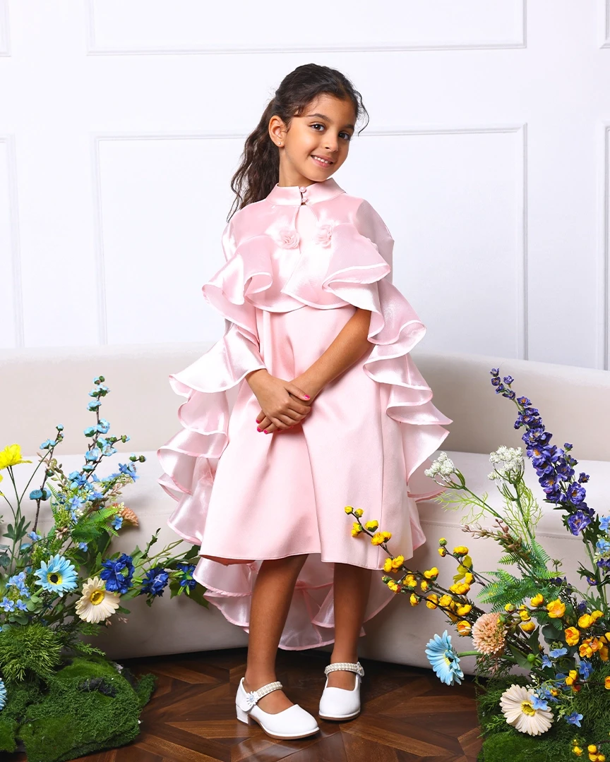 Young Girl middle eastern wearing a Dress